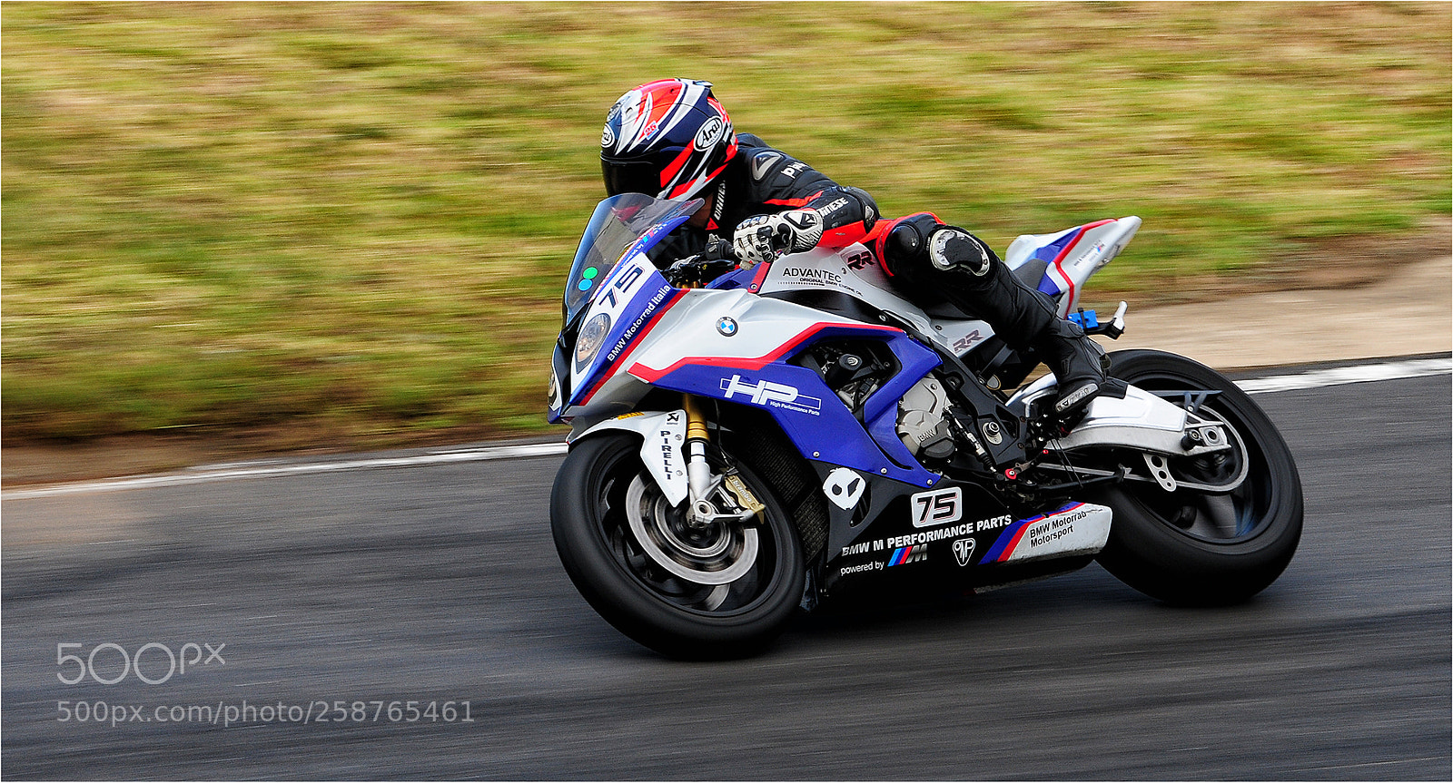 Nikon D300 sample photo. Bmw racer photography