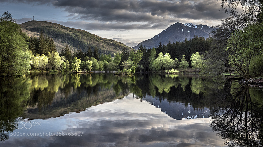 Nikon D810 sample photo. Glencoe lochan photography