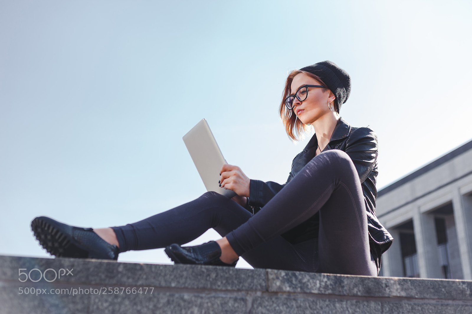 Canon EOS 6D sample photo. A young hipster woman photography