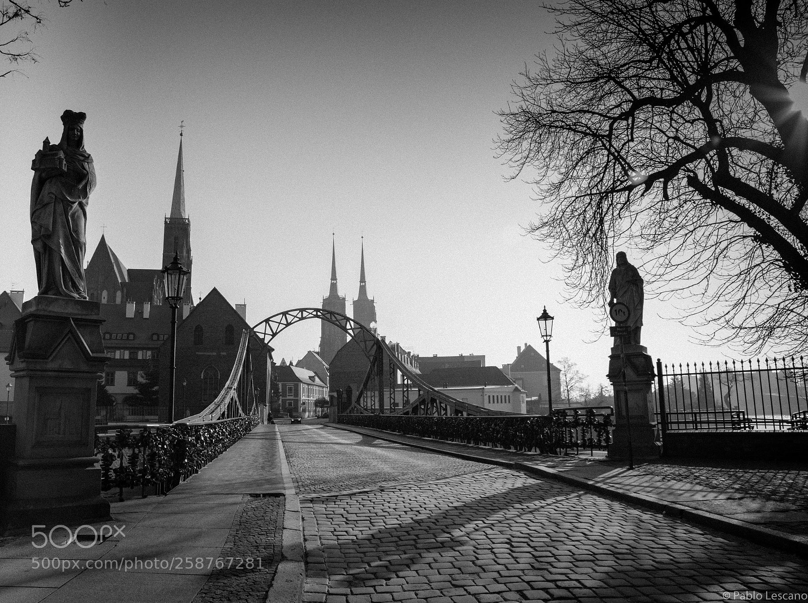 Canon EOS 6D sample photo. Wroclaw (breslavia). tumski bridge. photography