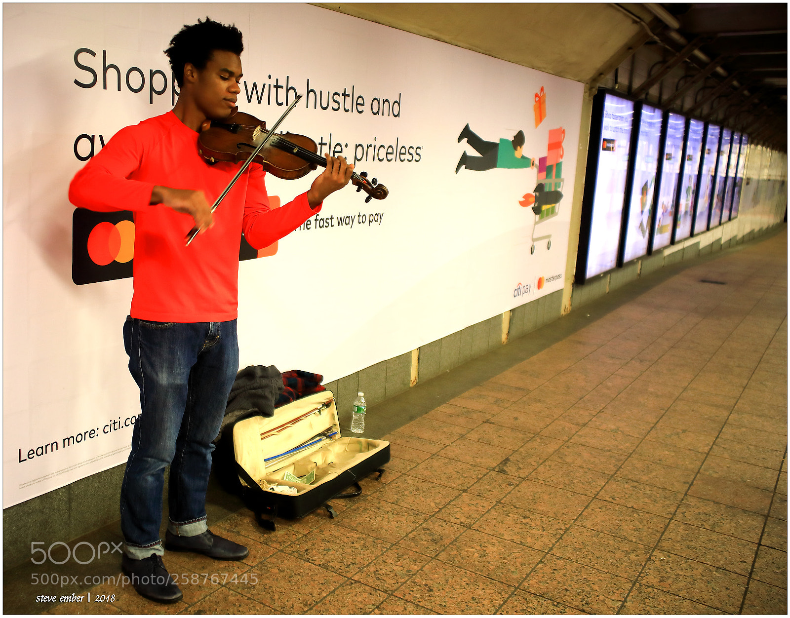Canon EOS 5D Mark IV sample photo. A subway serenade... photography