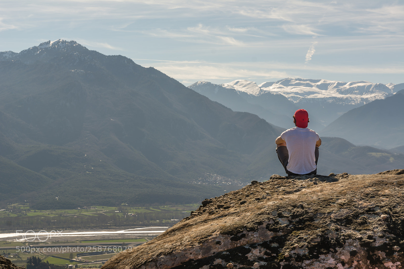 Nikon D5200 sample photo. Man on the cliff photography