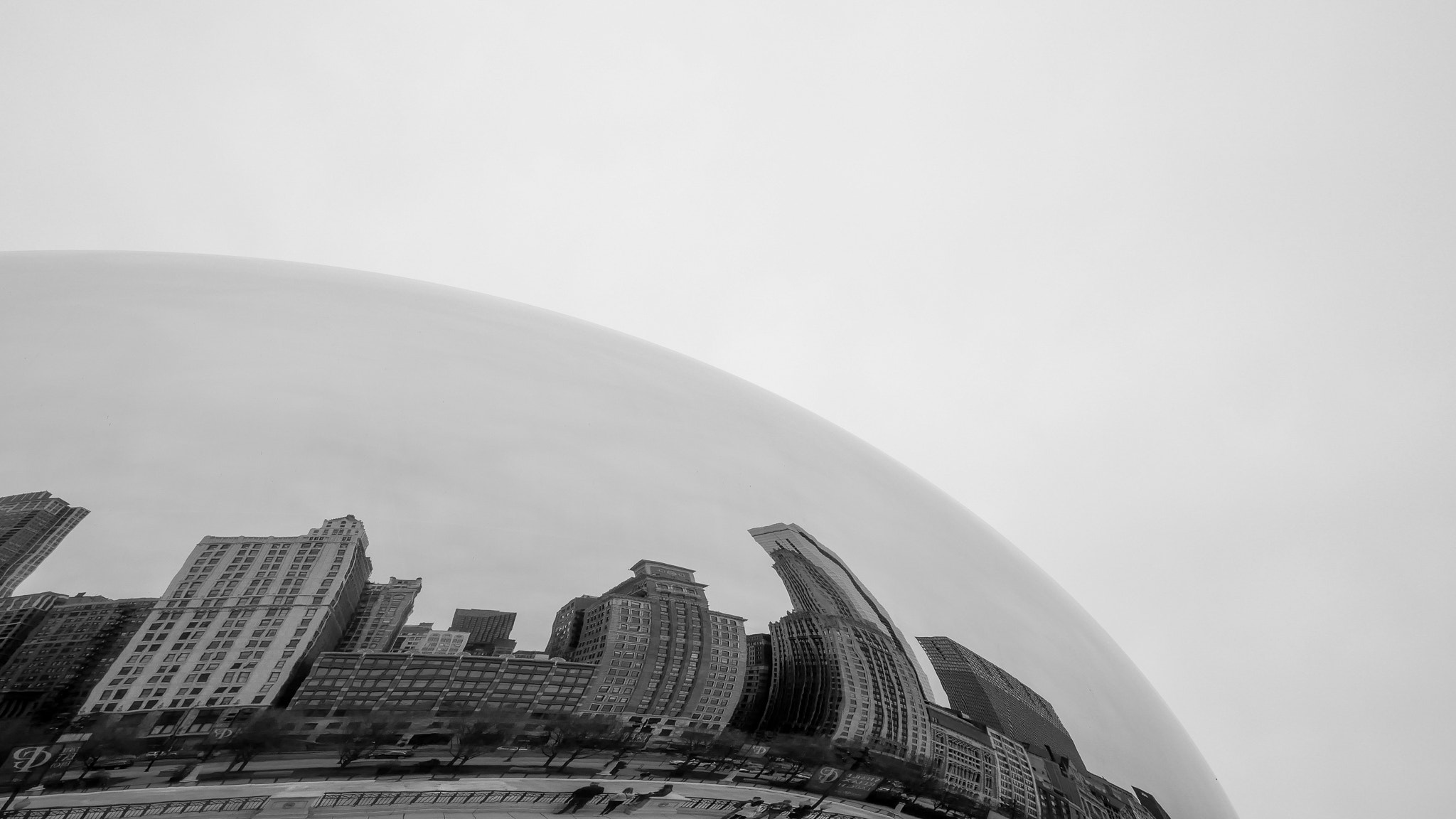 Panasonic Lumix DMC-GX85 (Lumix DMC-GX80 / Lumix DMC-GX7 Mark II) sample photo. Chicago reflection photography
