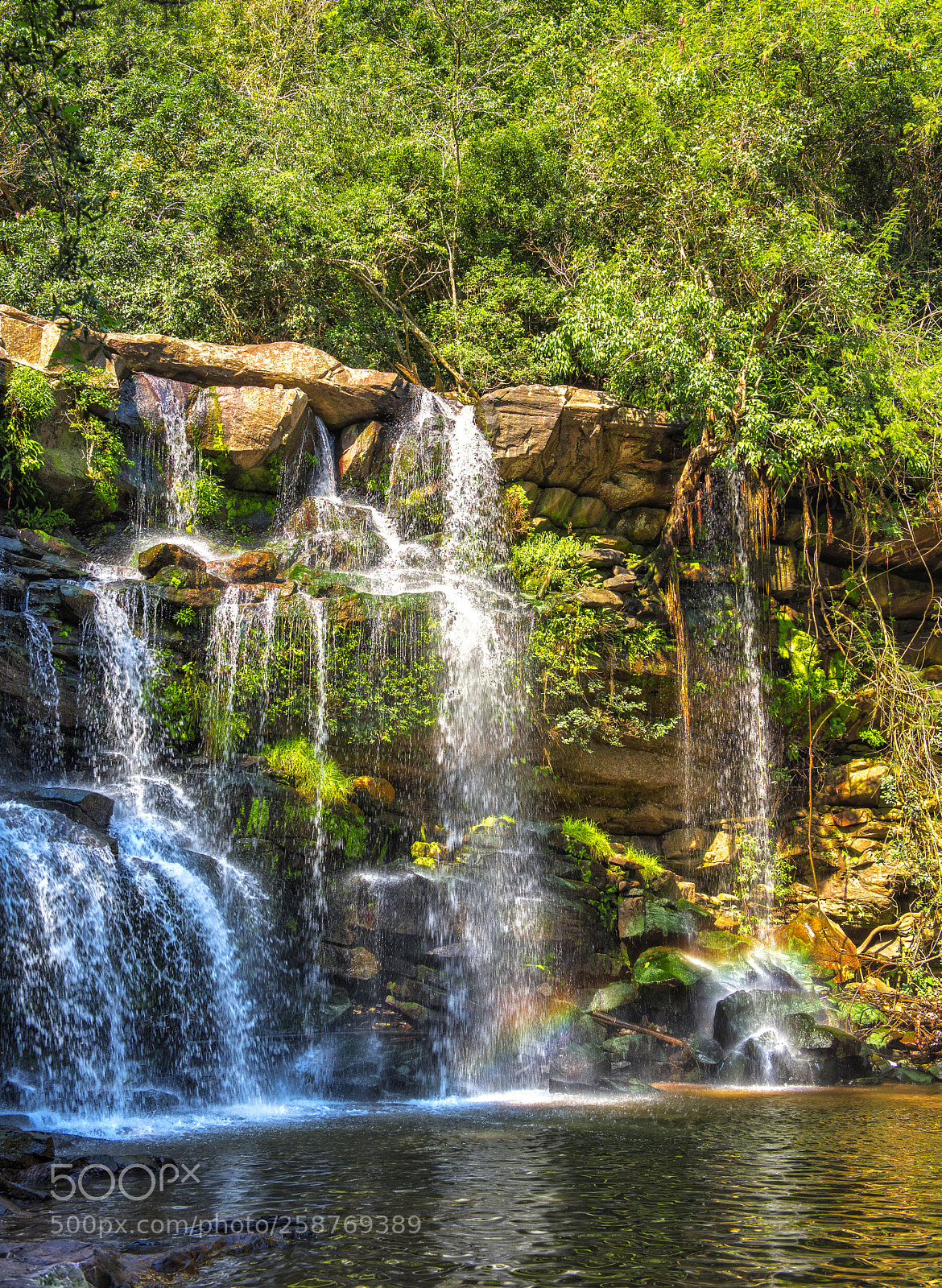 Nikon D610 sample photo. Waterfall in durban, africa photography