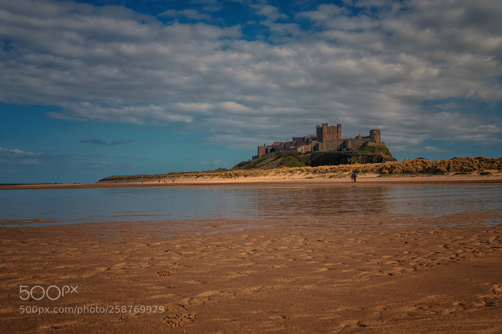 Fujifilm X-T2 sample photo. Bamburgh castle photography