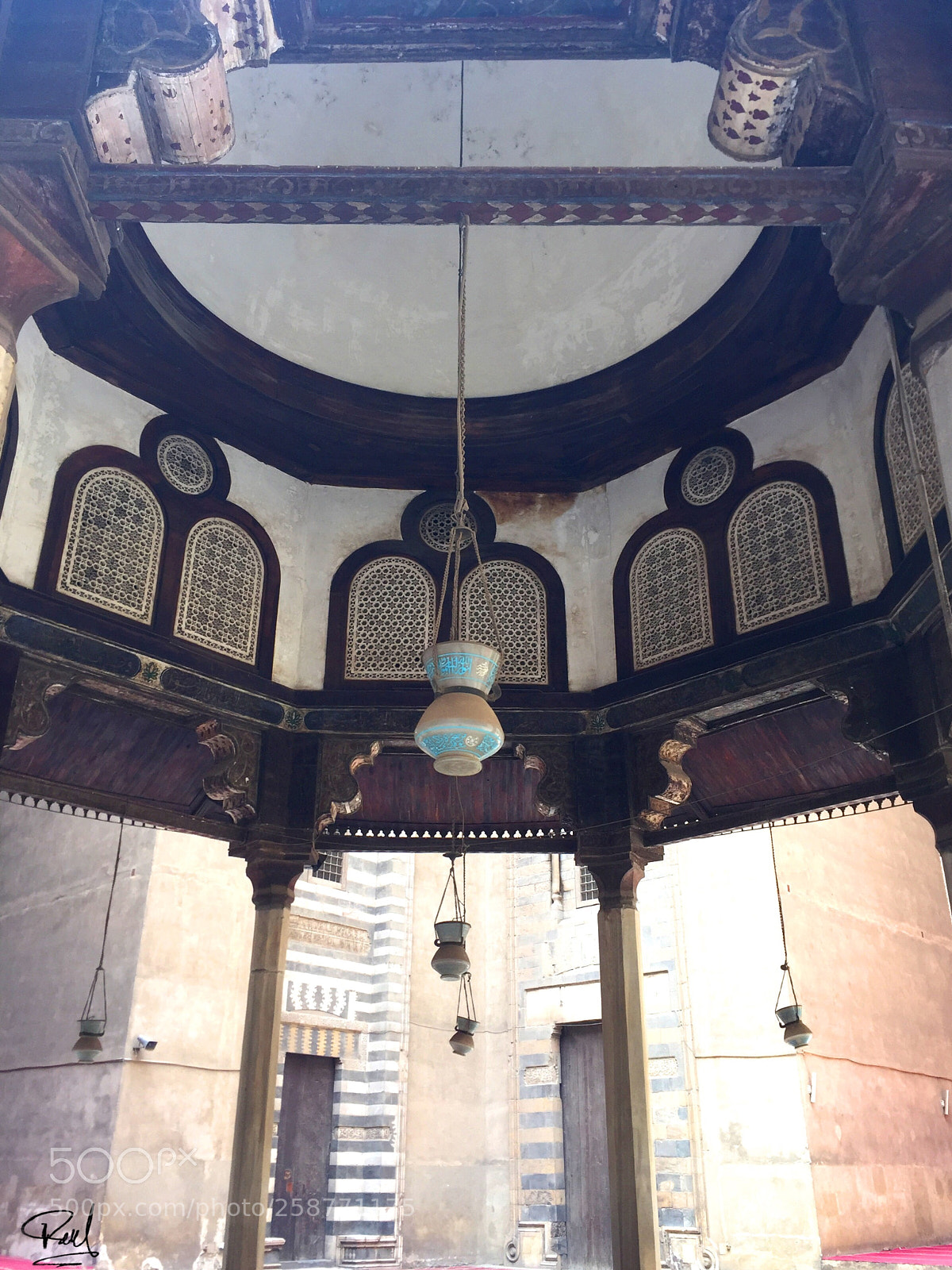 Apple iPhone 6 sample photo. El sultan hassan mosque photography