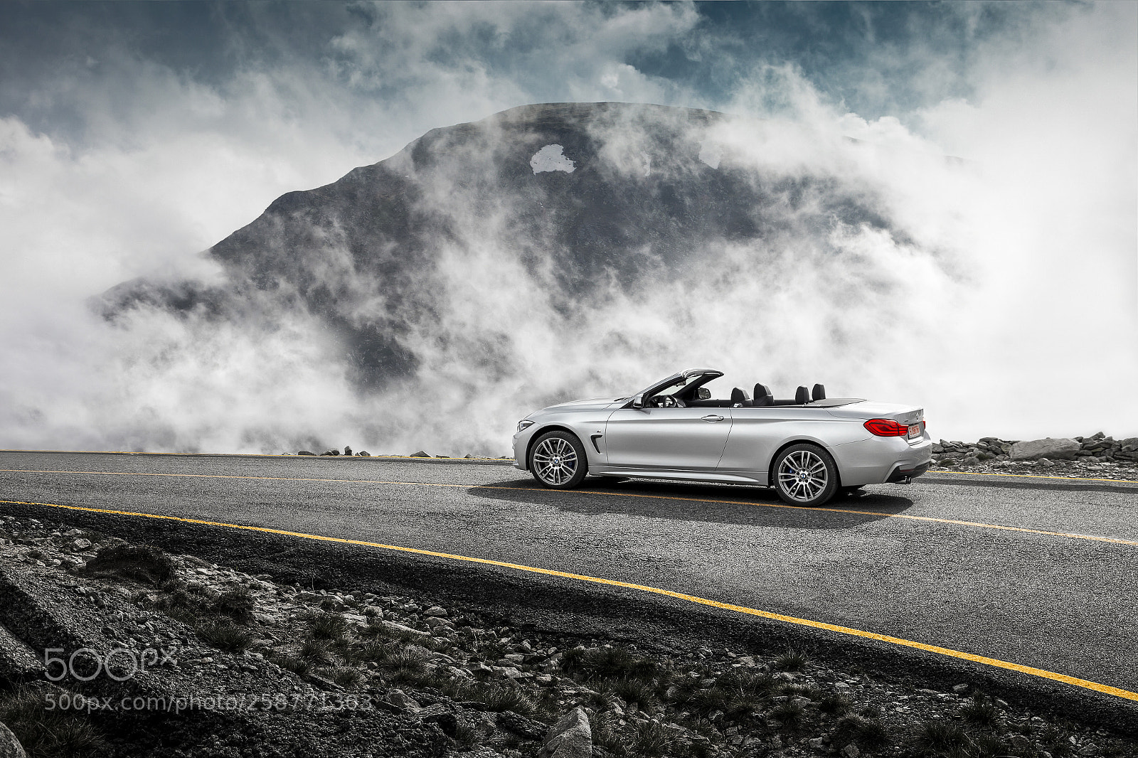 Canon EOS 6D sample photo. Bmw 430i convertible on photography