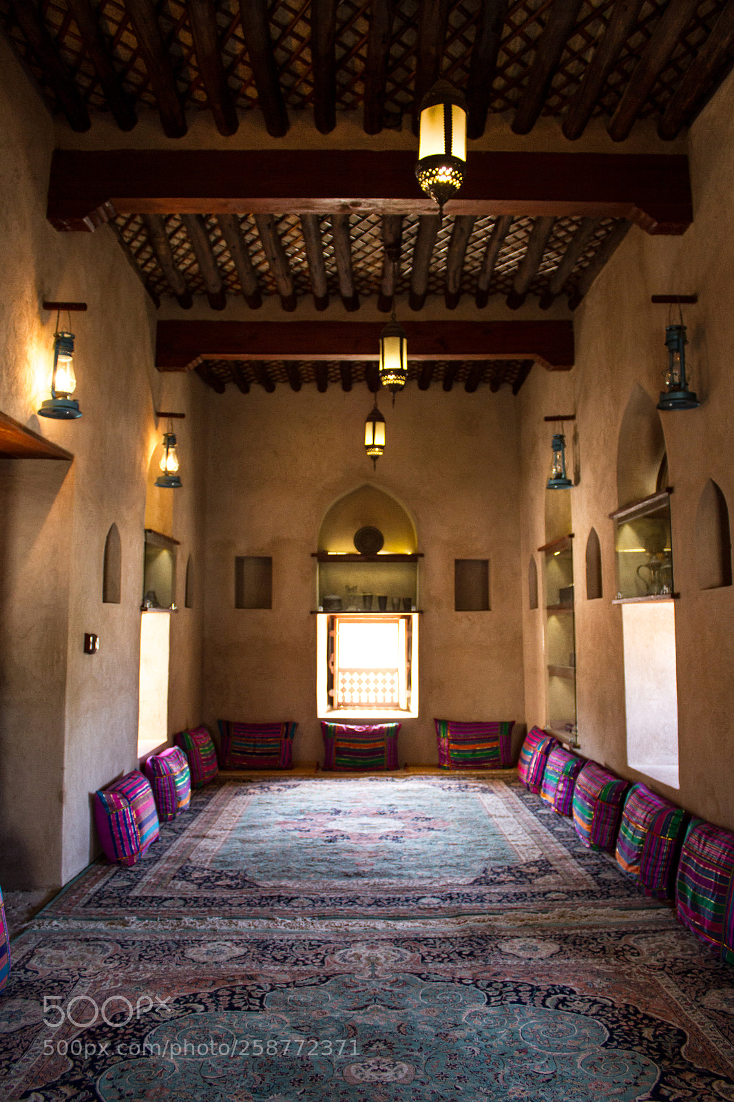 Canon EOS 7D sample photo. Khasab fort meeting room photography