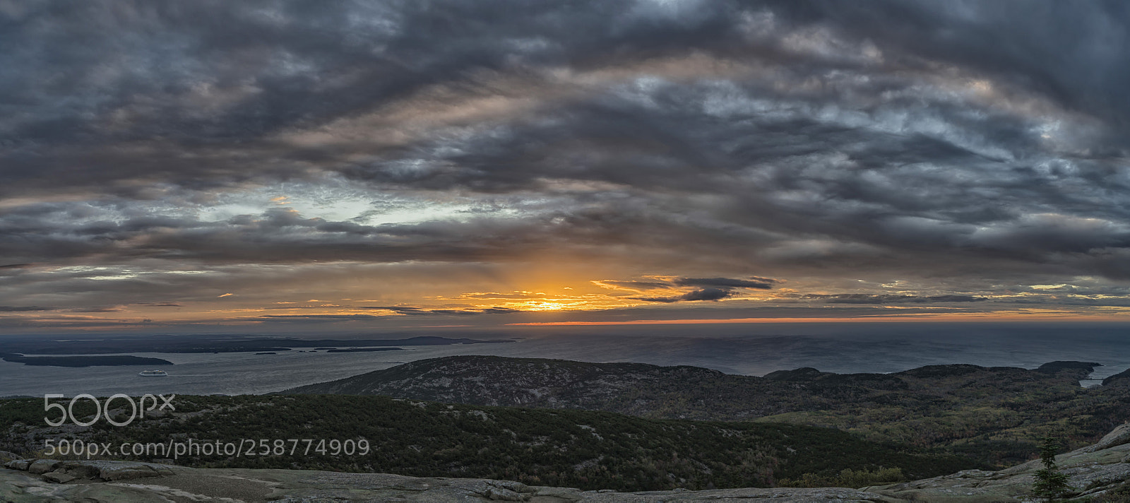 Sony a7R II sample photo. Cadillac mt sunrise 2 photography