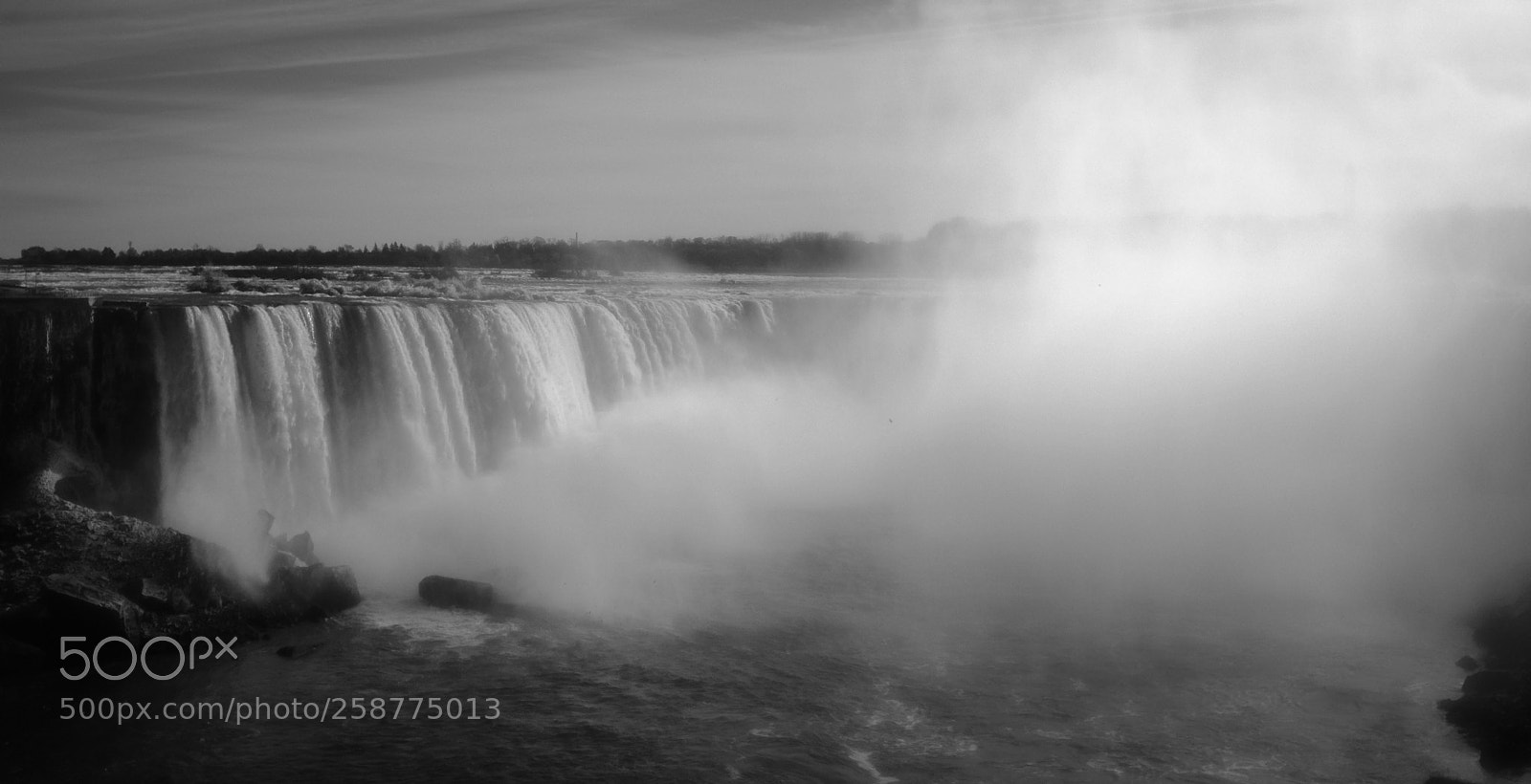 Fujifilm FinePix X100 sample photo. Spray larger than falls photography