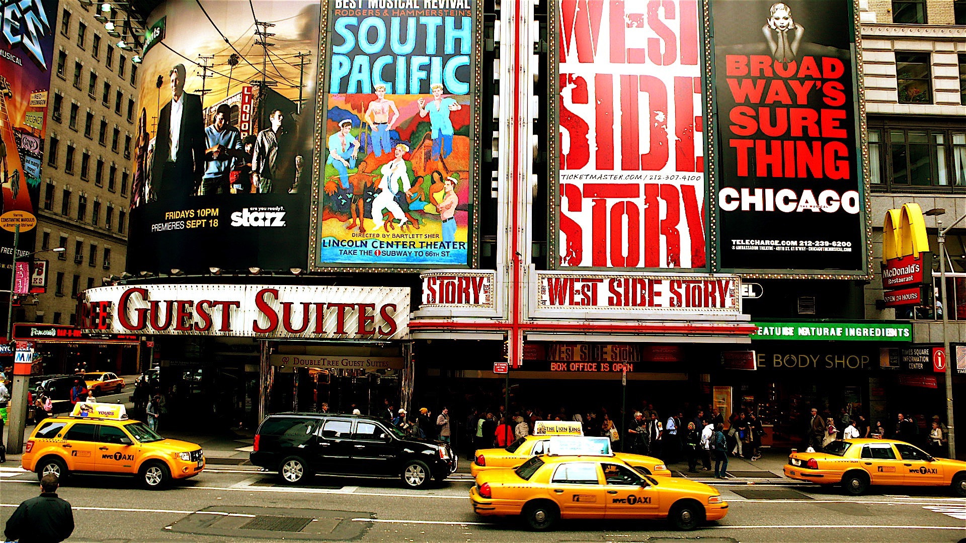 Panasonic DMC-LX2 sample photo. Nyc times square 2009 photography