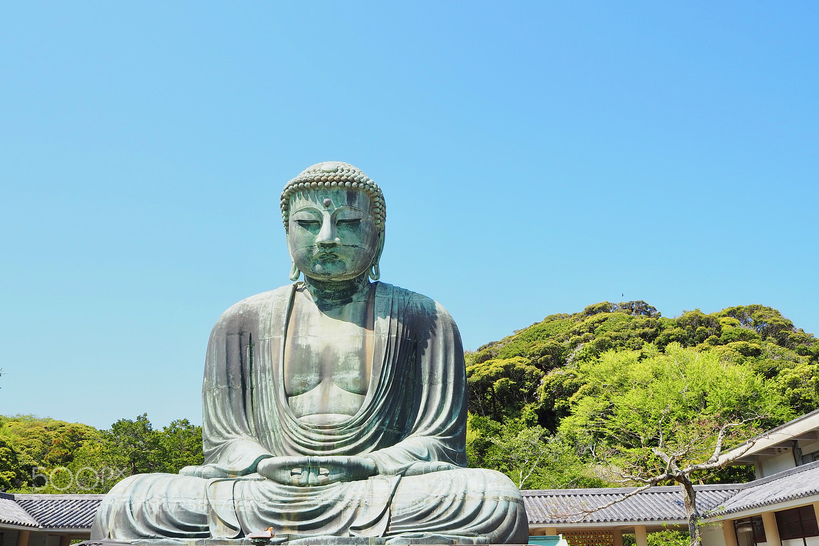 Olympus OM-D E-M10 III sample photo. Kōtoku-in photography