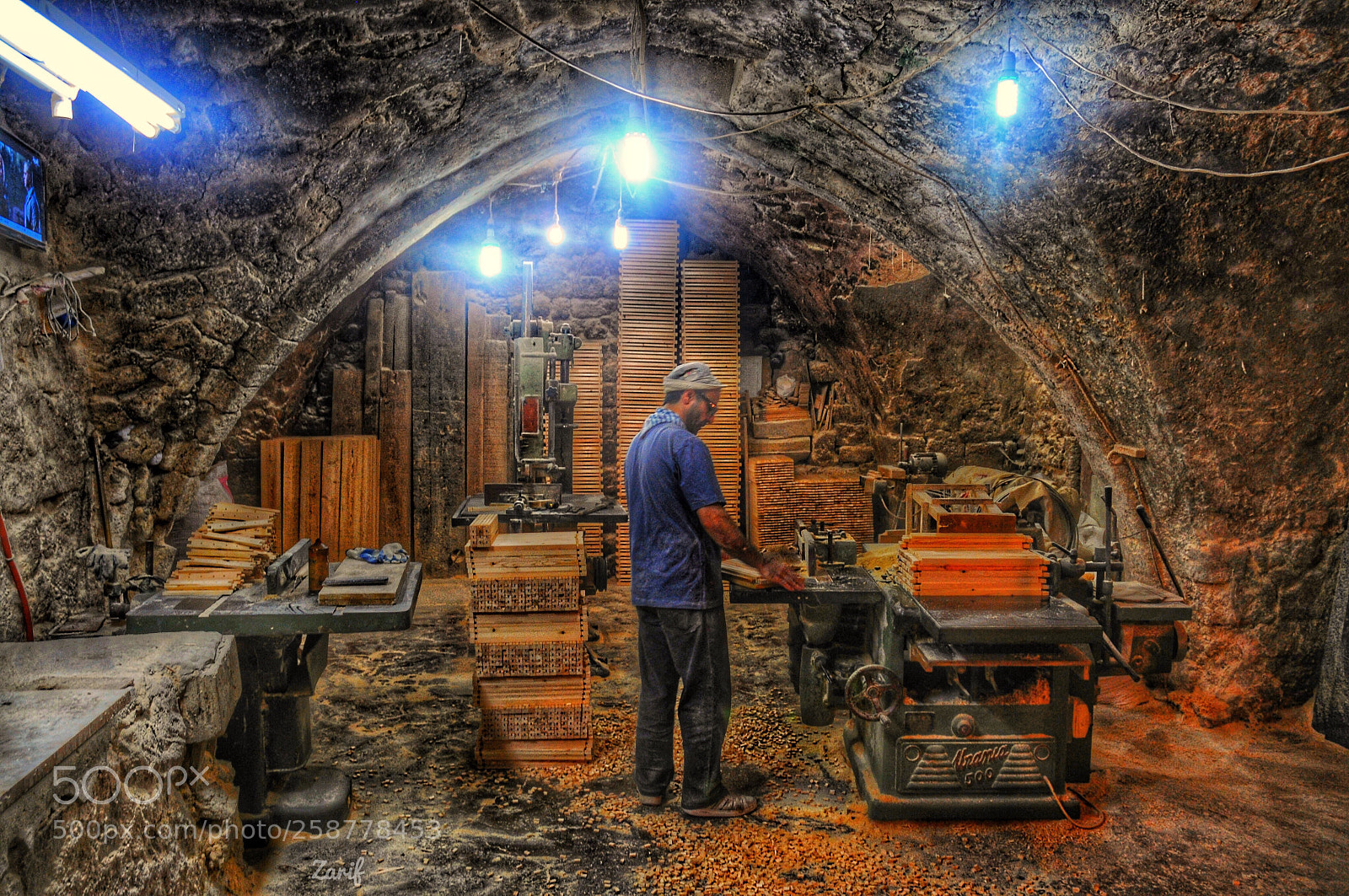 Nikon D300S sample photo. Carpenter market  photography