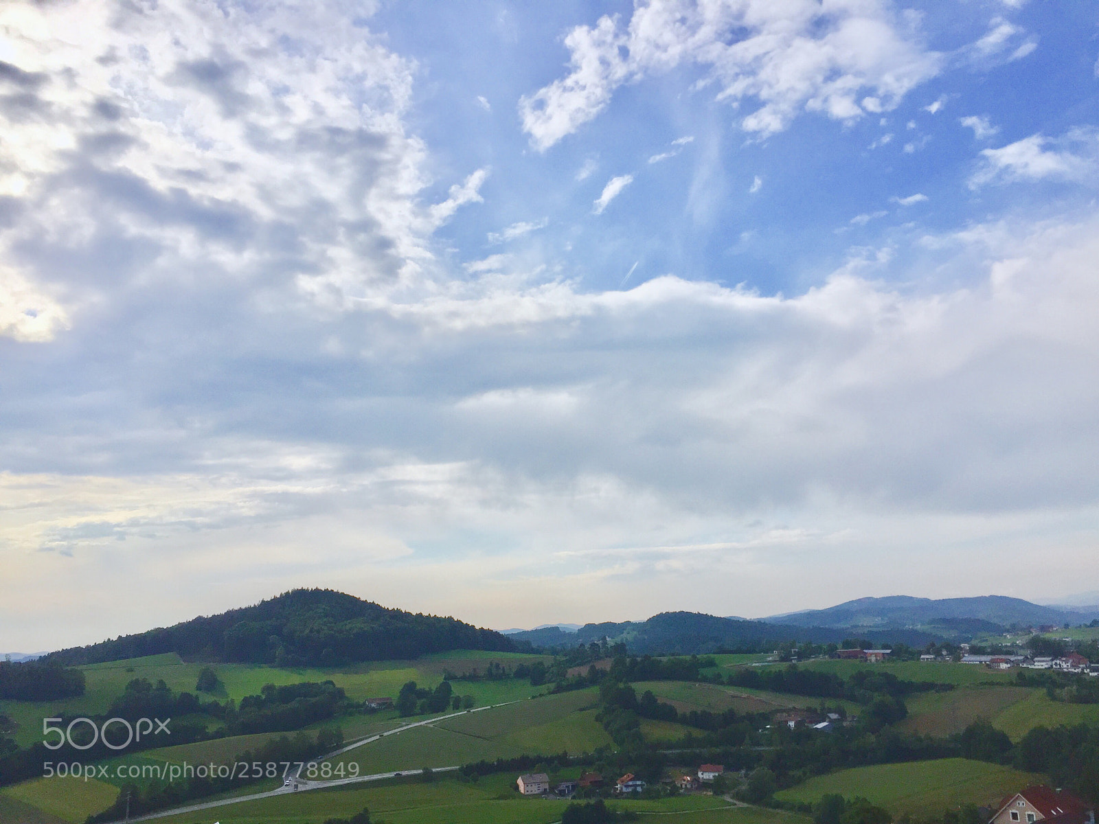 Apple iPhone 6 sample photo. View over waldkirchen  photography