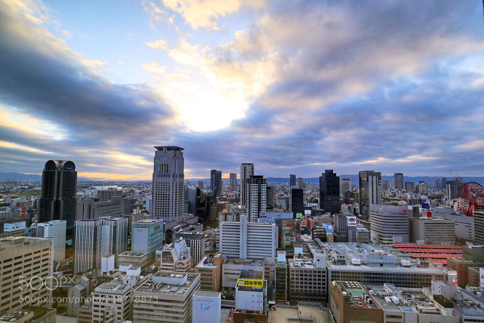 Canon EOS 6D sample photo. Osaka morning photography
