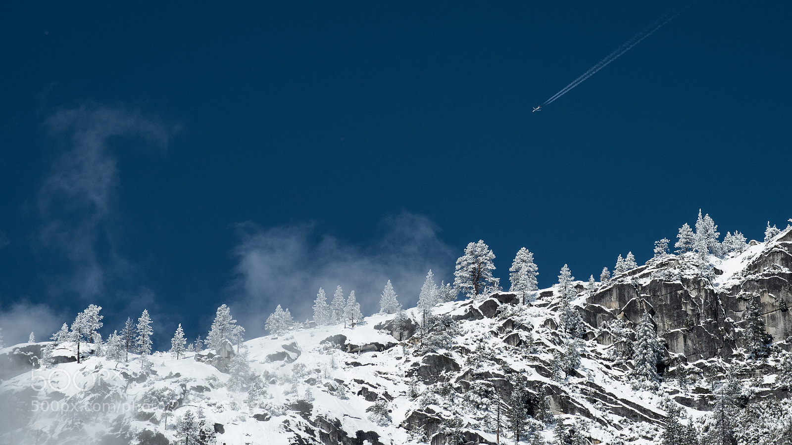 Nikon D750 sample photo. Snow in yosemite valley photography