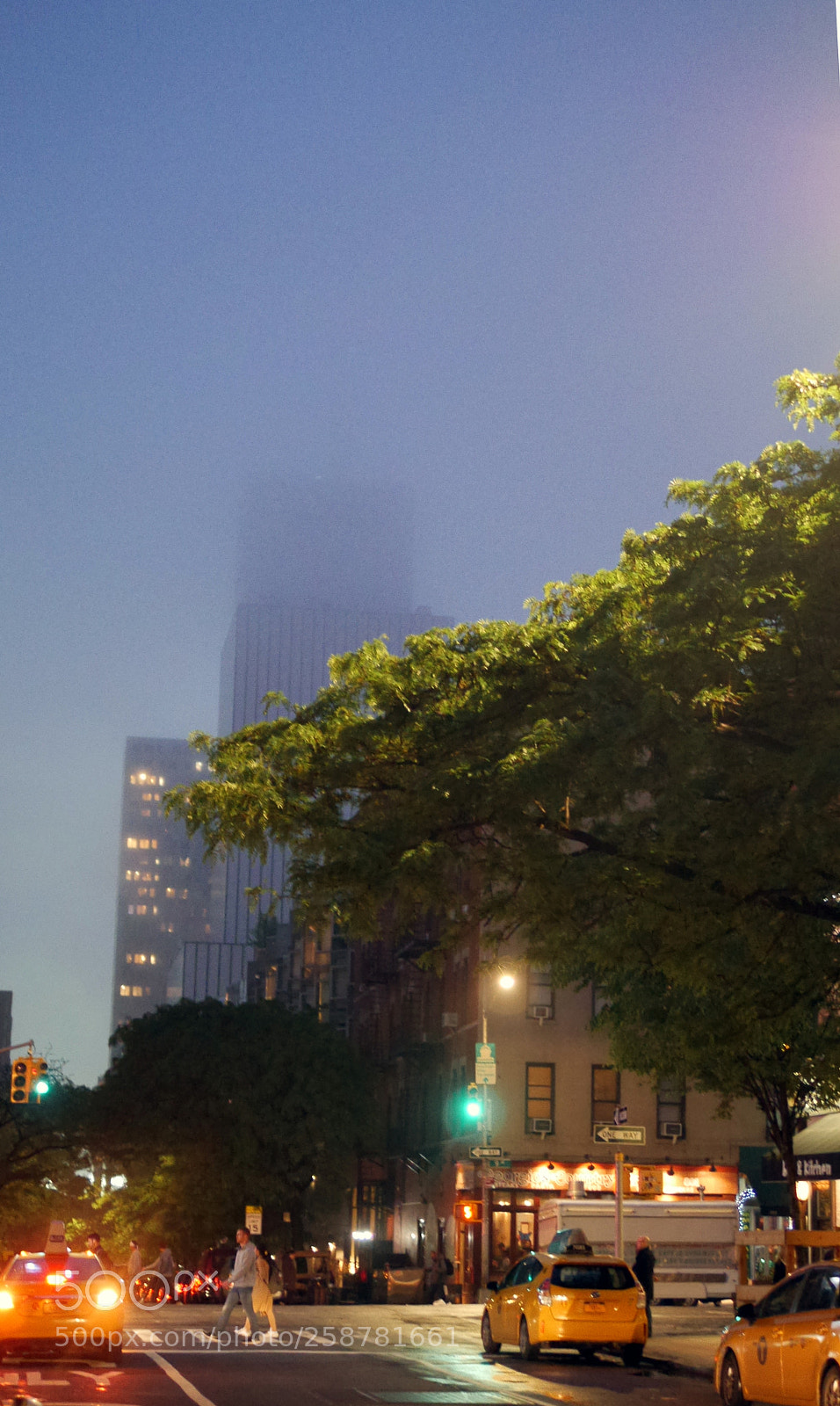 Panasonic Lumix DMC-GH3 sample photo. Foggy west 53st photography