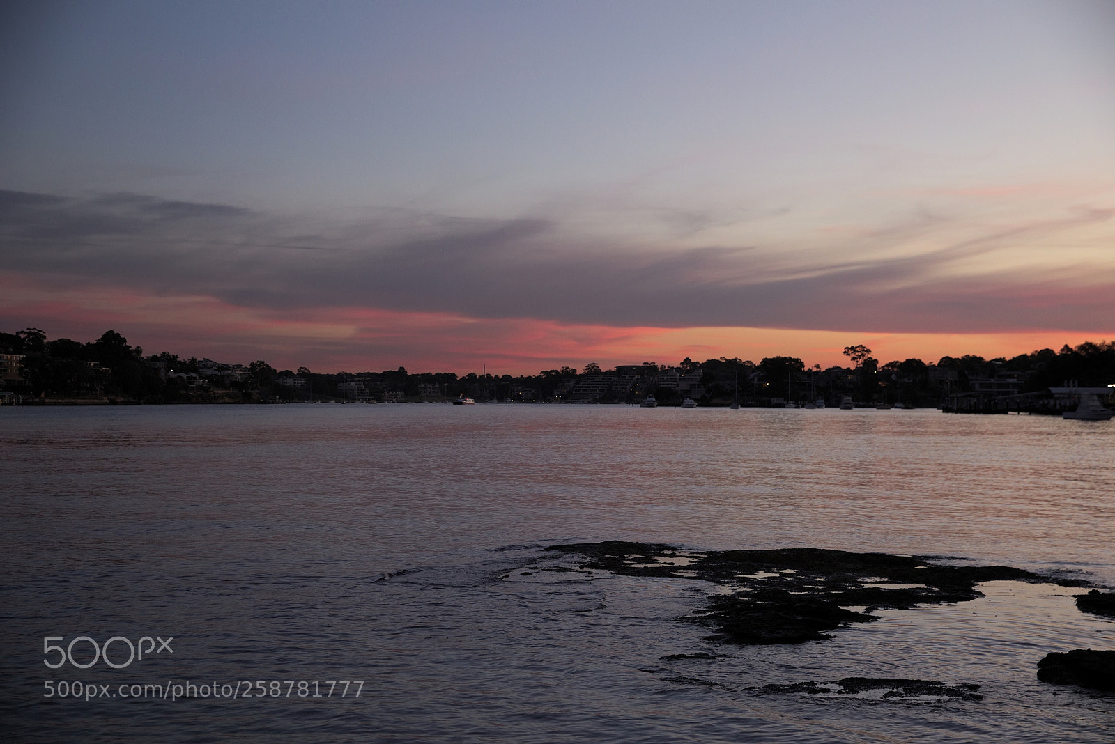 Canon EF 24-70mm F2.8L II USM sample photo. Lukes bay sunset photography