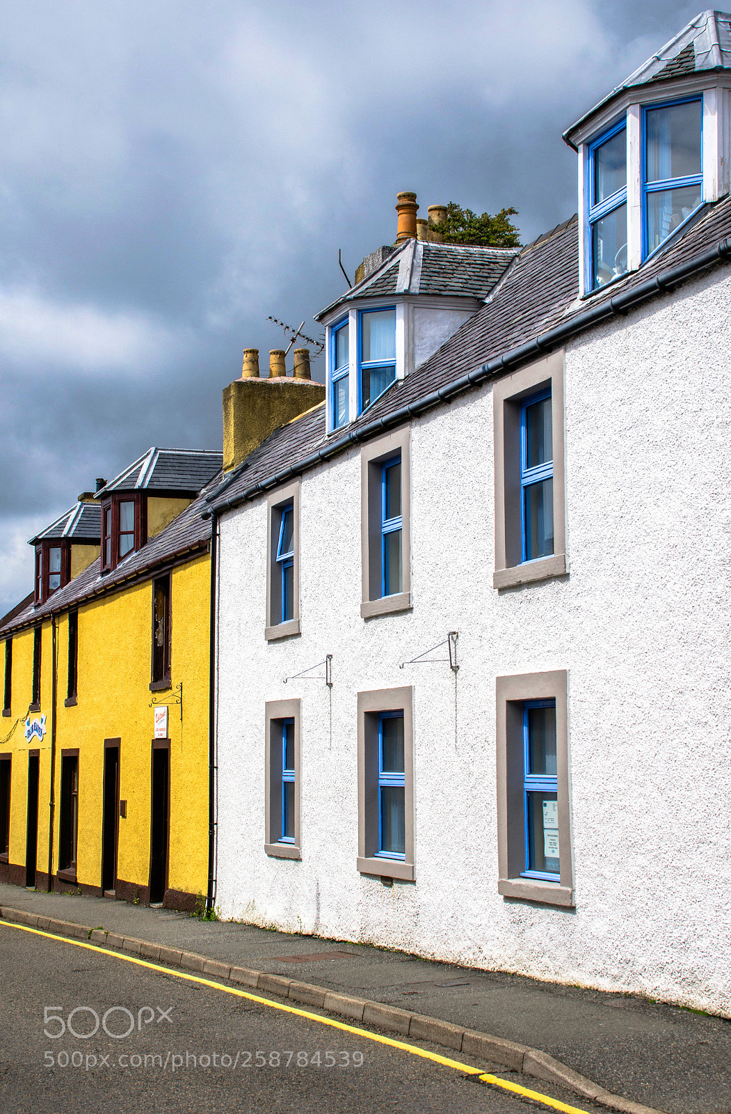 Nikon D7000 sample photo. Row houses photography