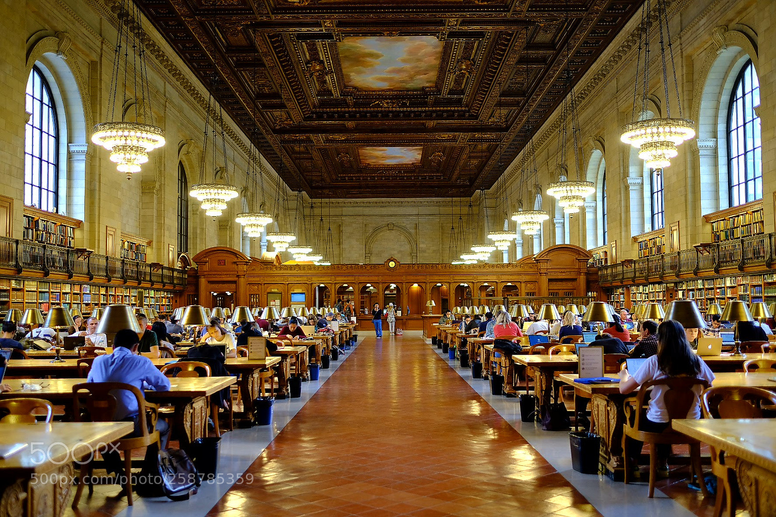 Fujifilm X-T2 sample photo. Rose main reading room photography