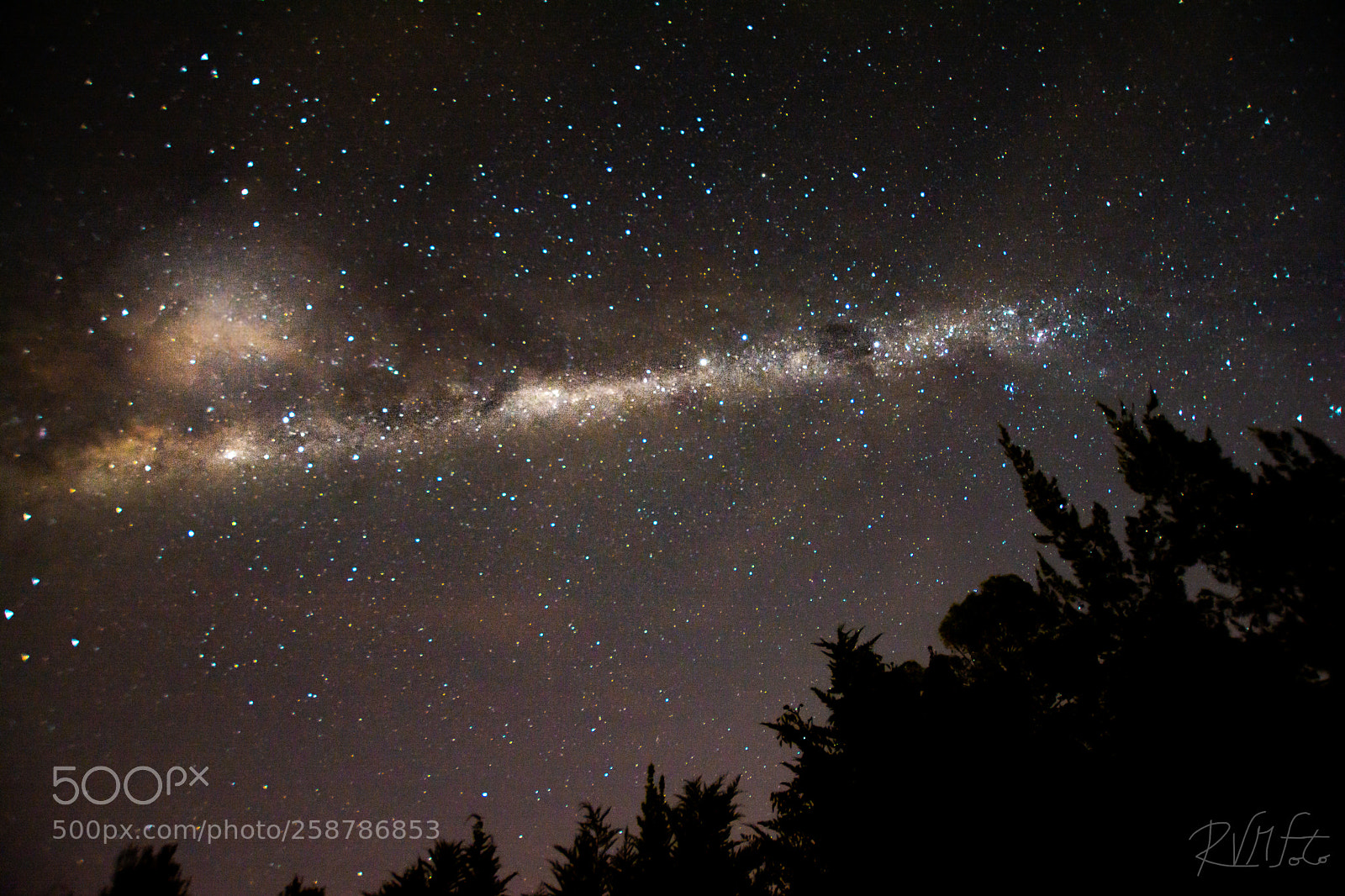 Nikon D7100 sample photo. Milky way above my photography