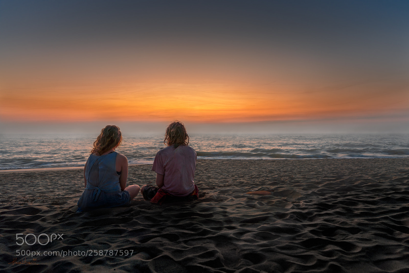 Sony a7R III sample photo. Romantic sunset photography