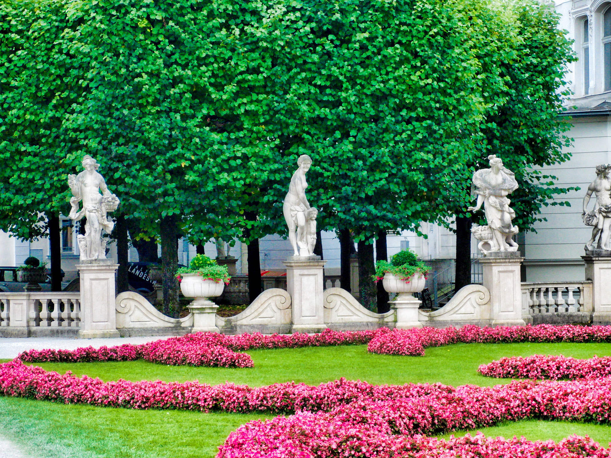 CASIO EX-FC150 sample photo. Mirabell gardens study 6 photography