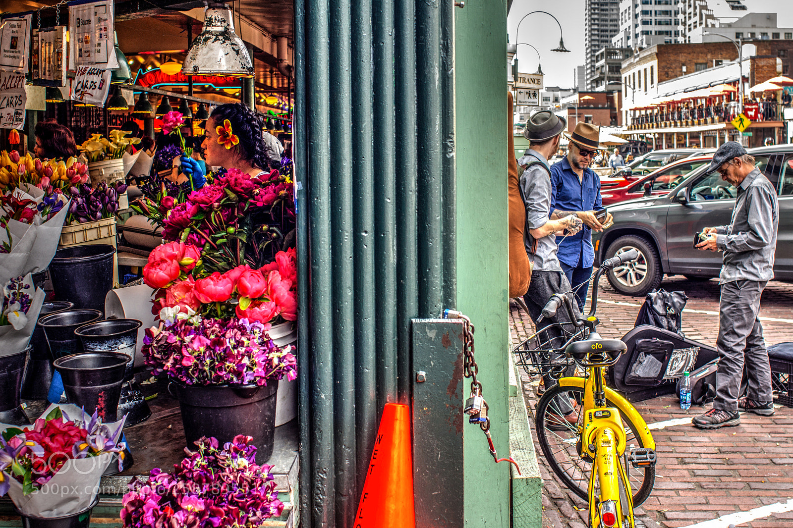 Sony SLT-A65 (SLT-A65V) sample photo. Pike place market photography
