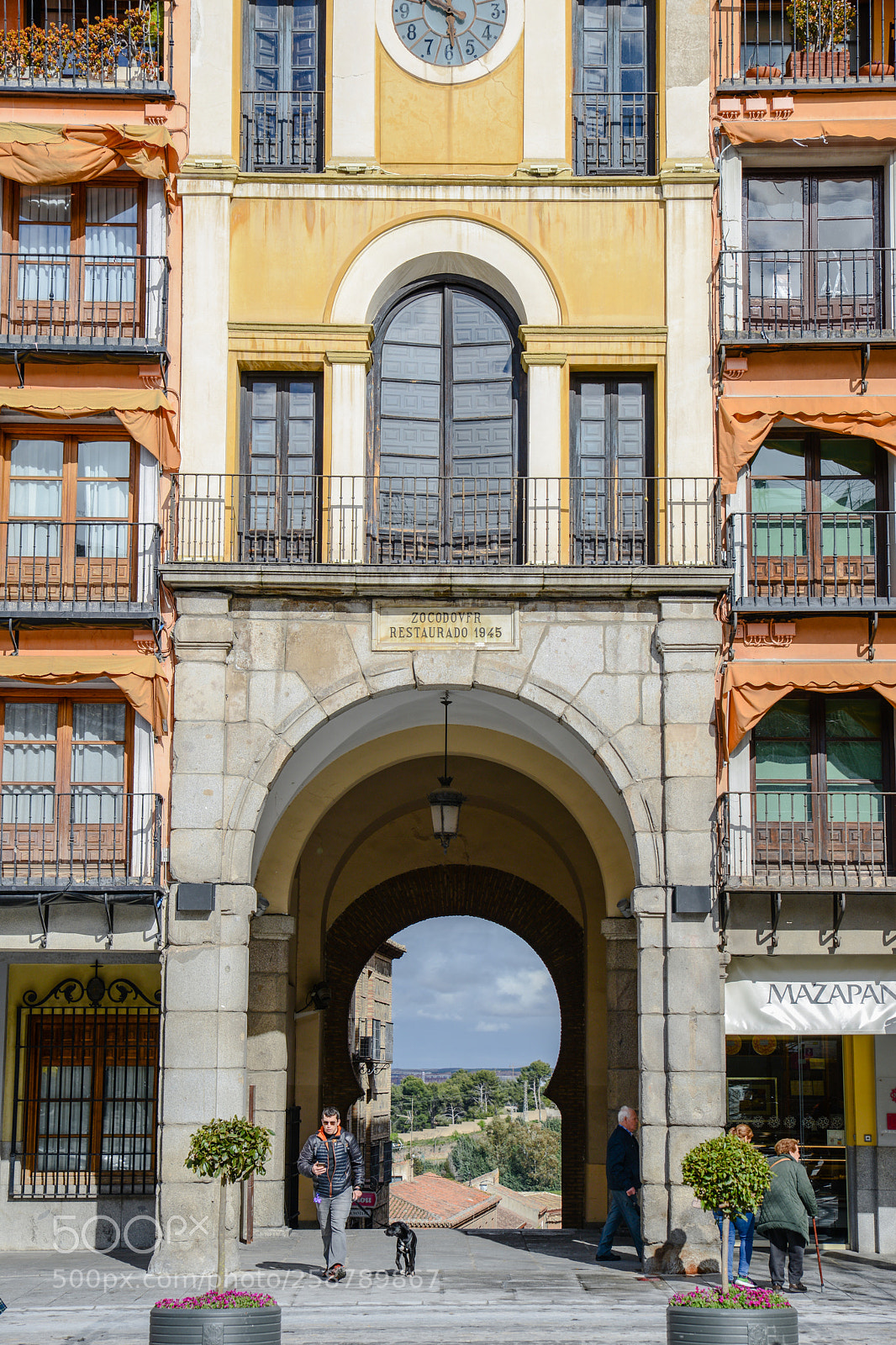 Nikon D800 sample photo. Toledo puerta del sol photography