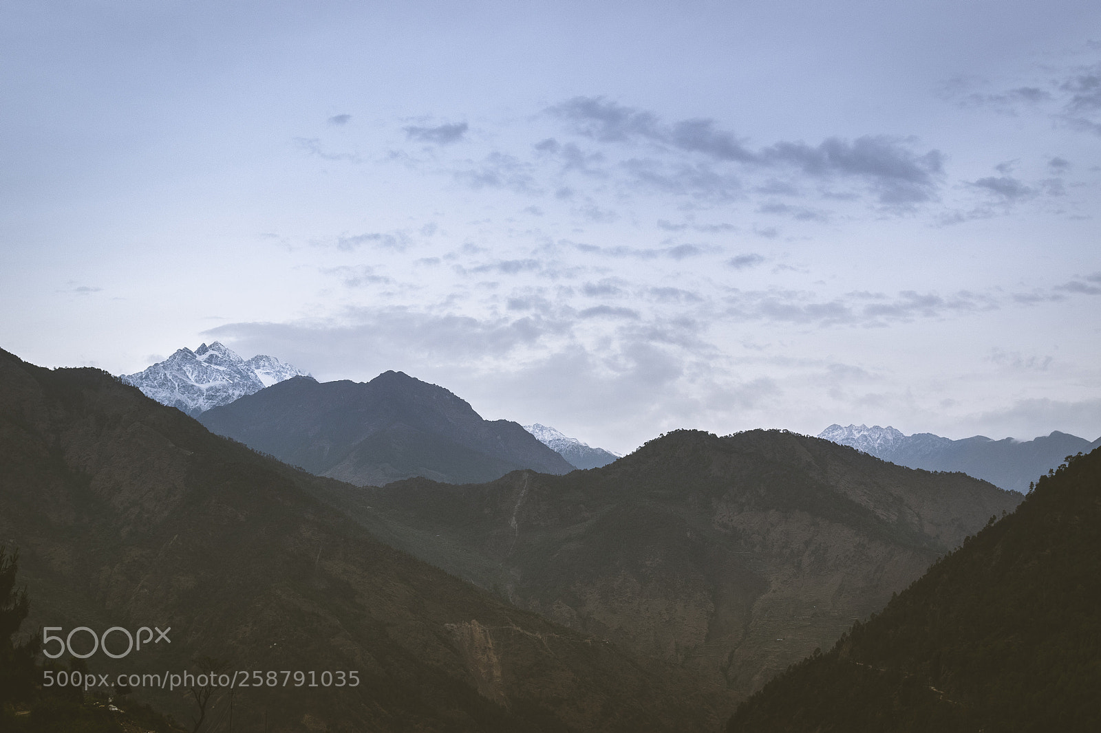 Nikon D5300 sample photo. Morning in dhunche photography