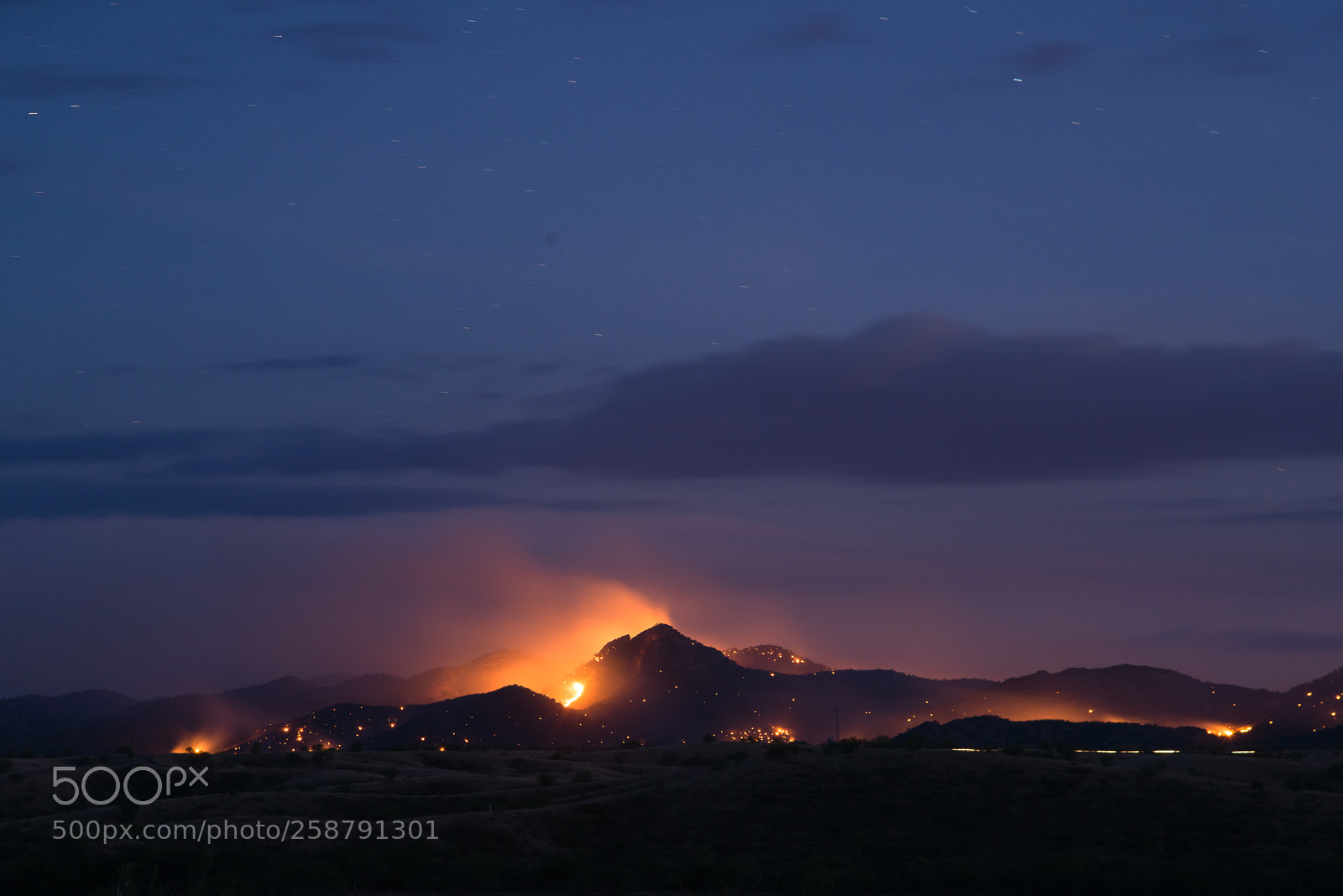 Nikon D600 sample photo. Fire on black peak photography