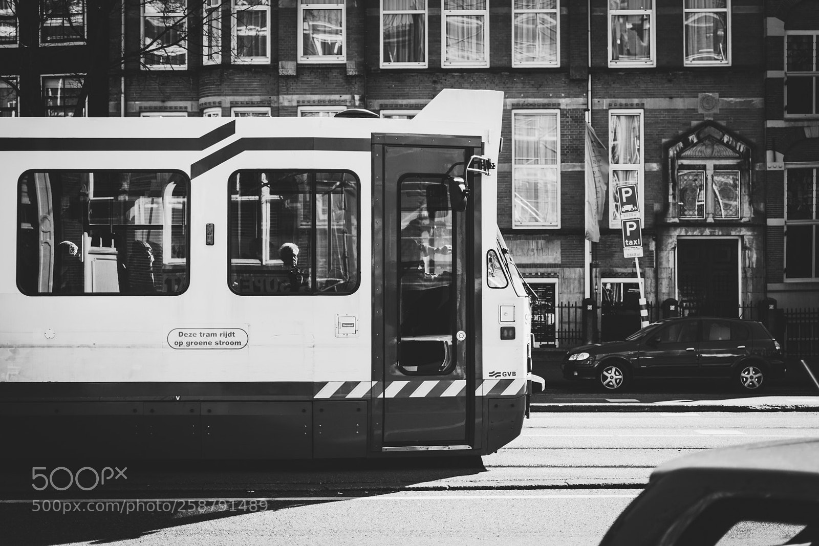 Nikon D7200 sample photo. Tram in amsterdam photography