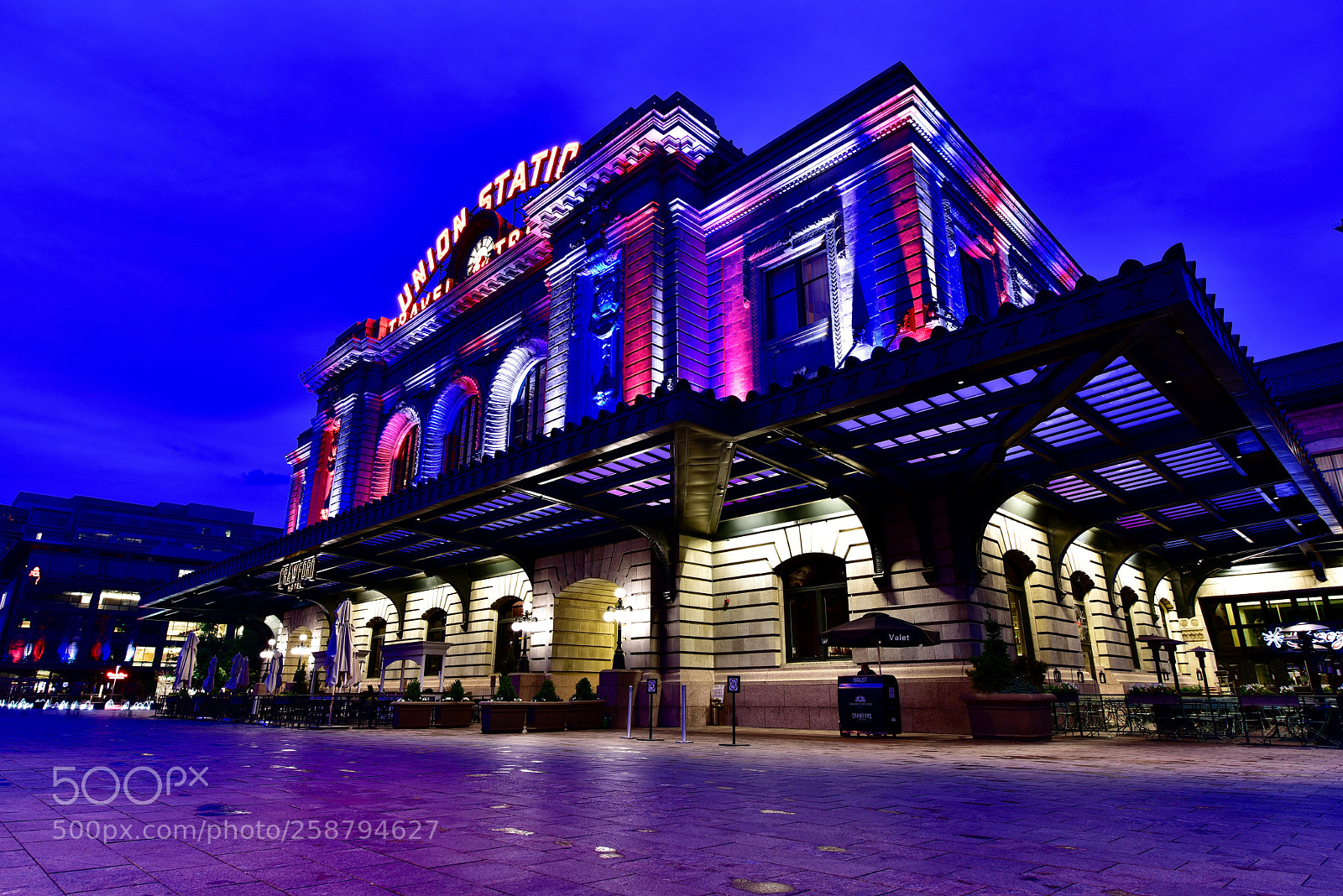 Nikon D810 sample photo. Union station denver colorado photography