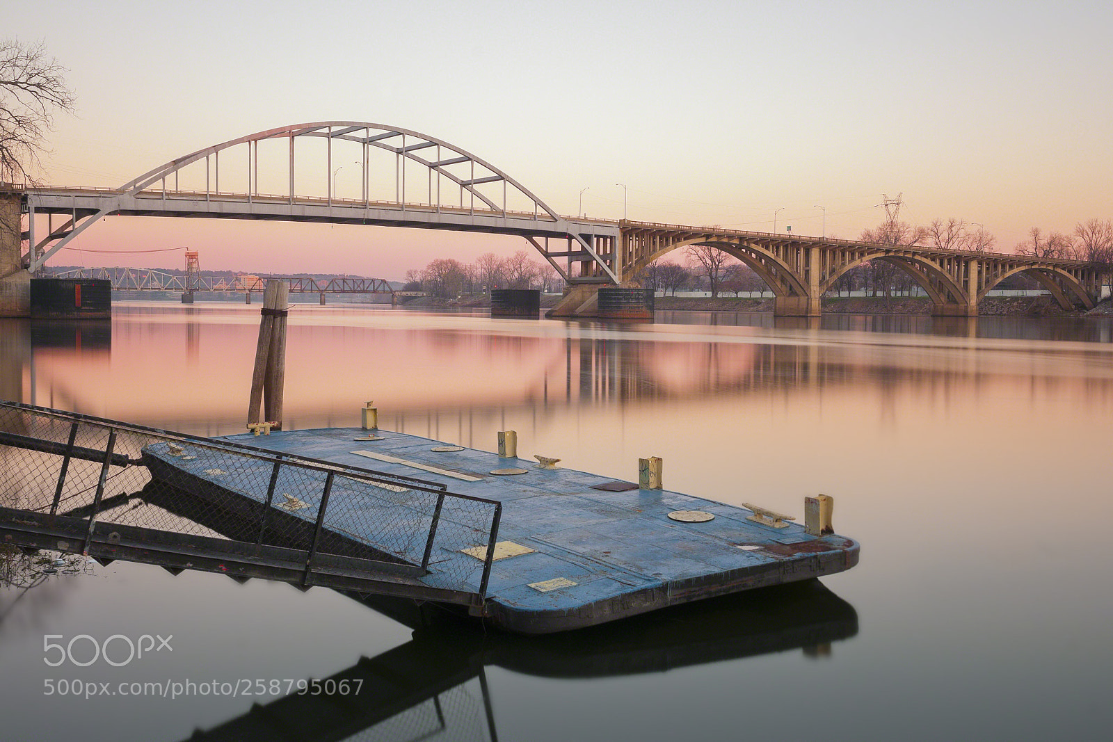 Nikon D300 sample photo. Arkansas river sunrise little photography