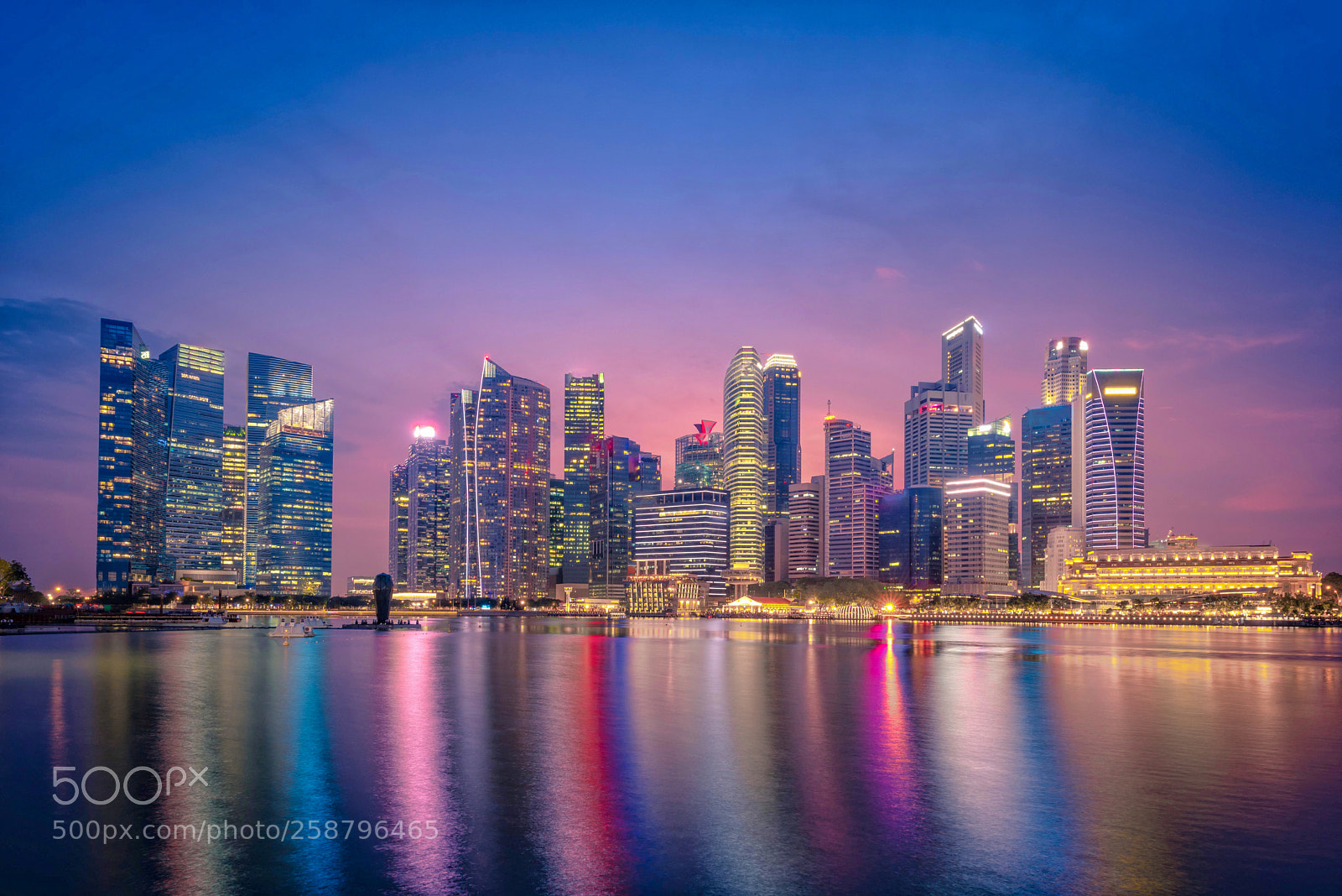 Nikon D750 sample photo. Singapore skyline and view photography