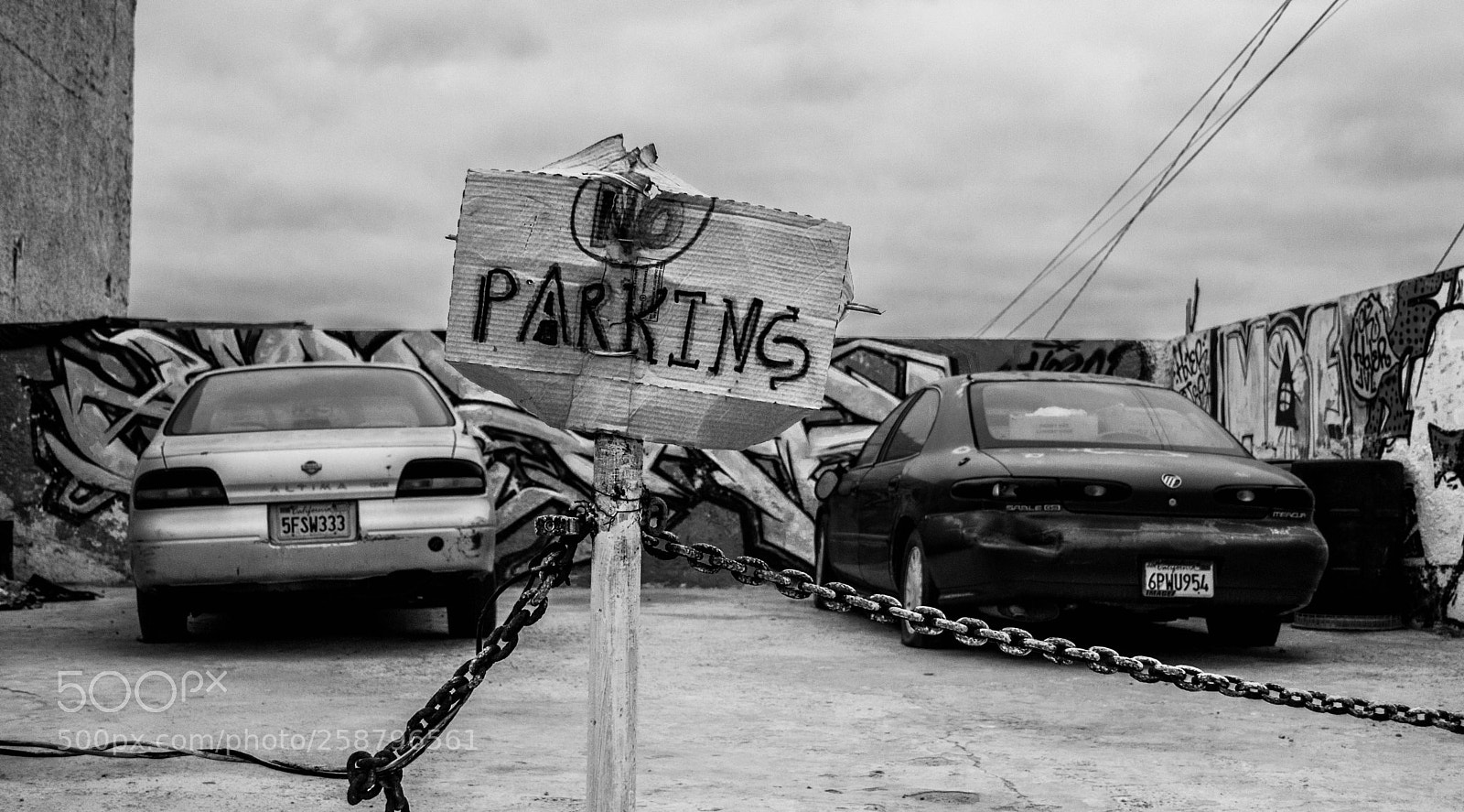 Nikon D5200 sample photo. No parking advisory photography