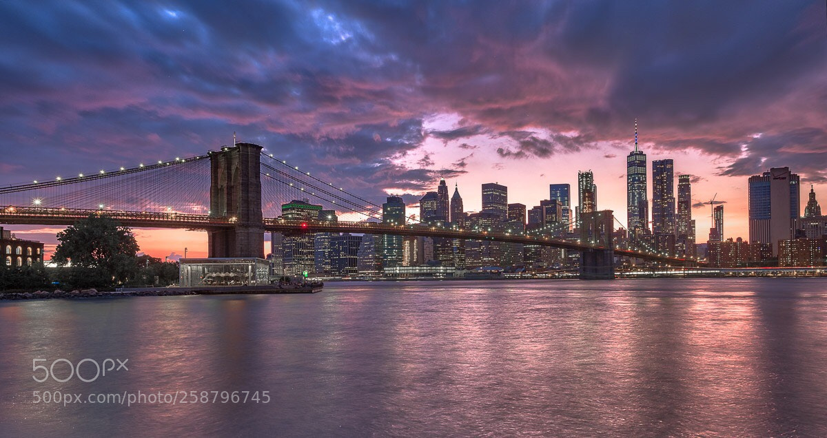 Fujifilm X-T2 sample photo. Purple sunset  photography