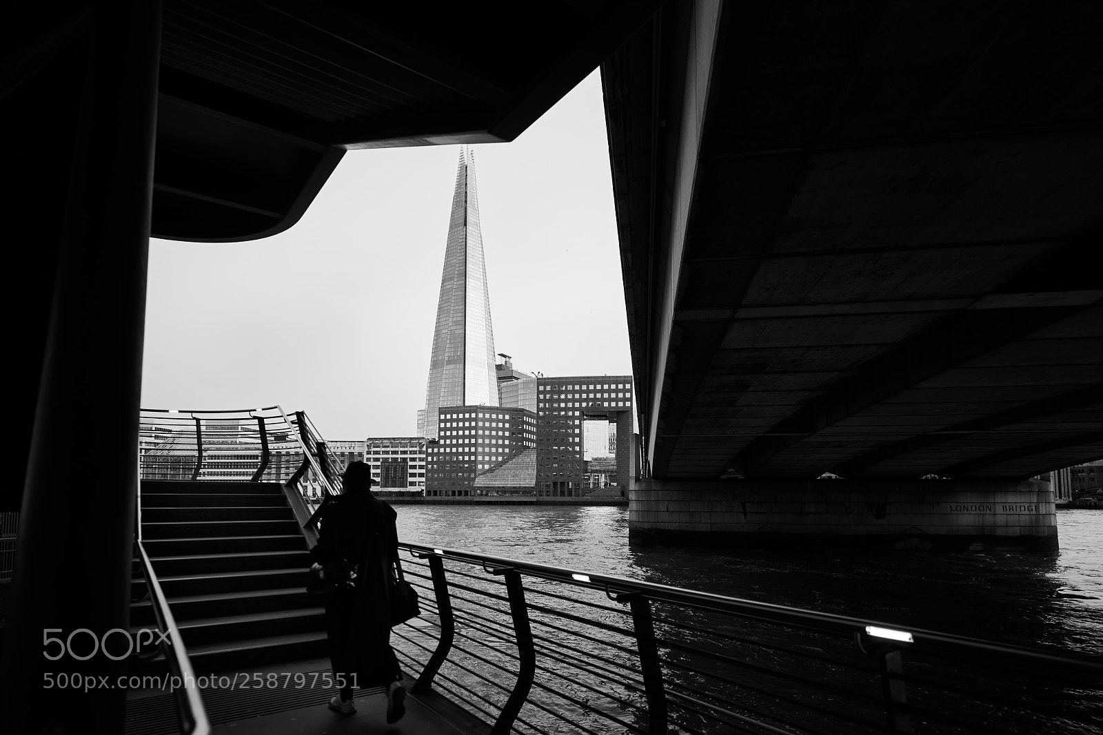Sony a7R III sample photo. Shard under london bridge photography