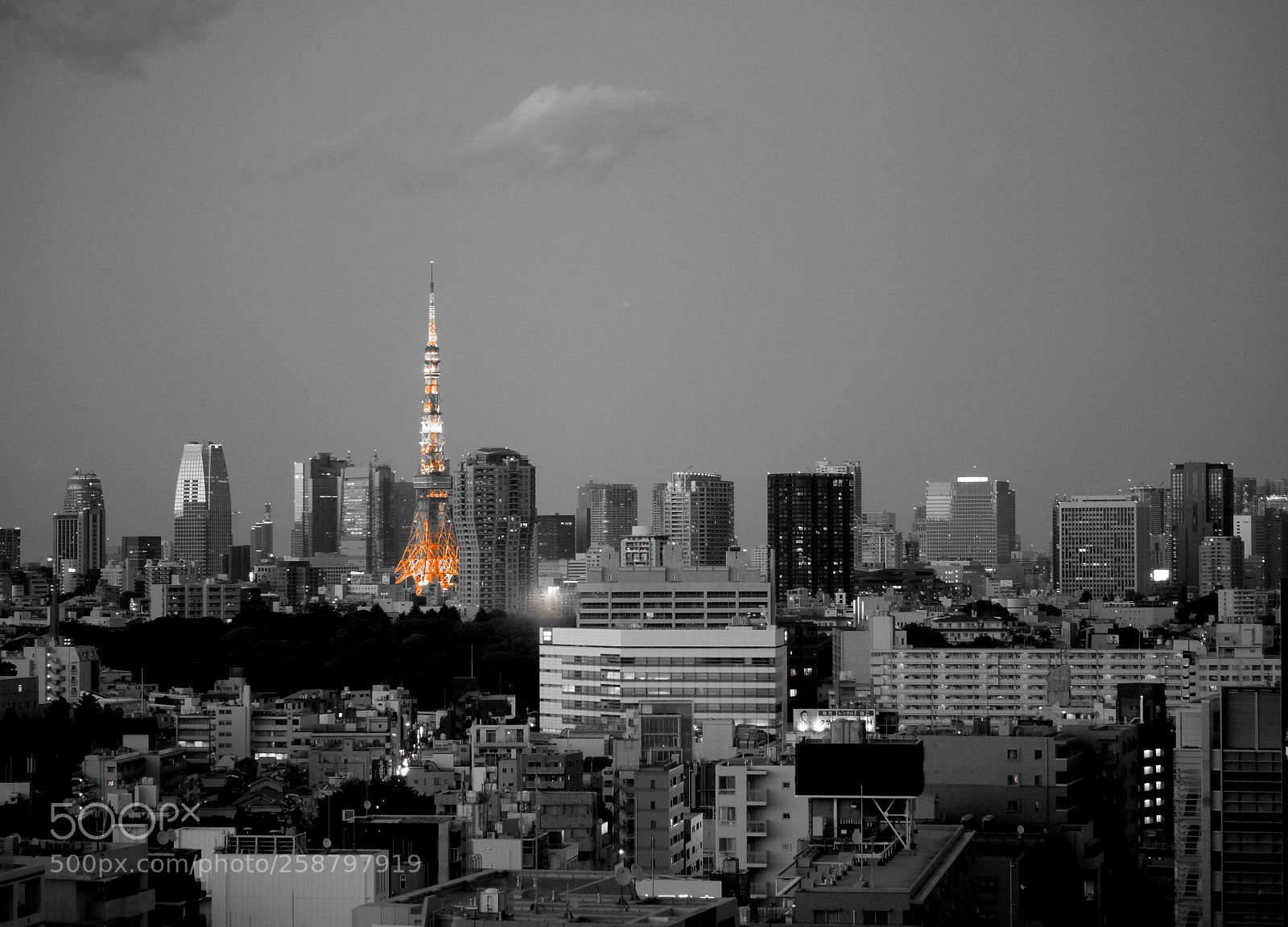 Fujifilm X-E2 sample photo. Tokyo tower photography