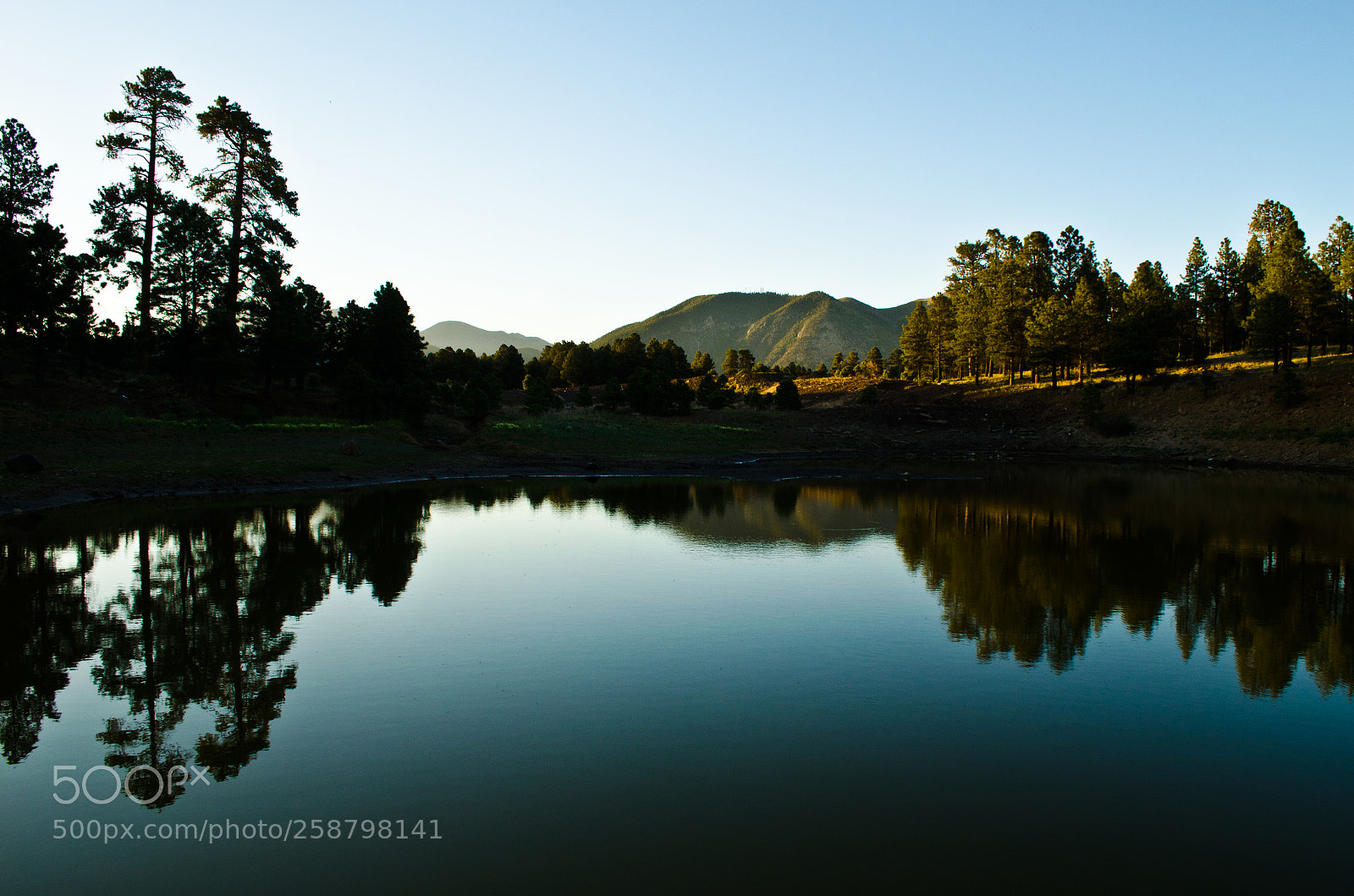 Nikon D5100 sample photo. Mountain lake photography