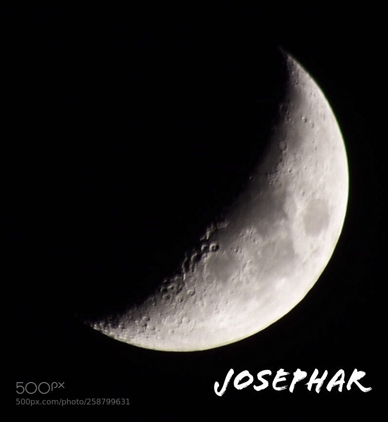 Nikon D5500 sample photo. Moon photography