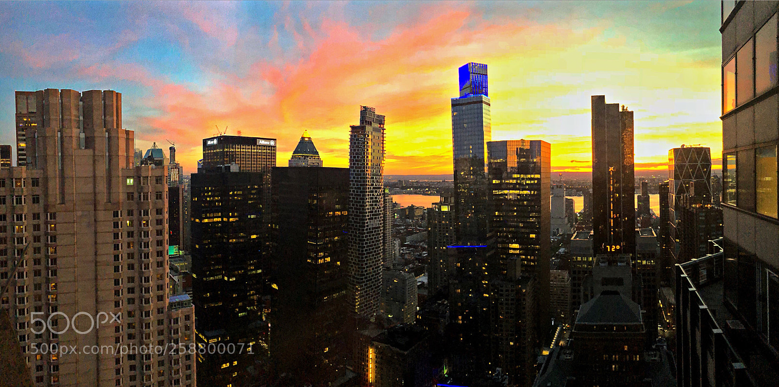 Apple iPhone X sample photo. View from our window photography