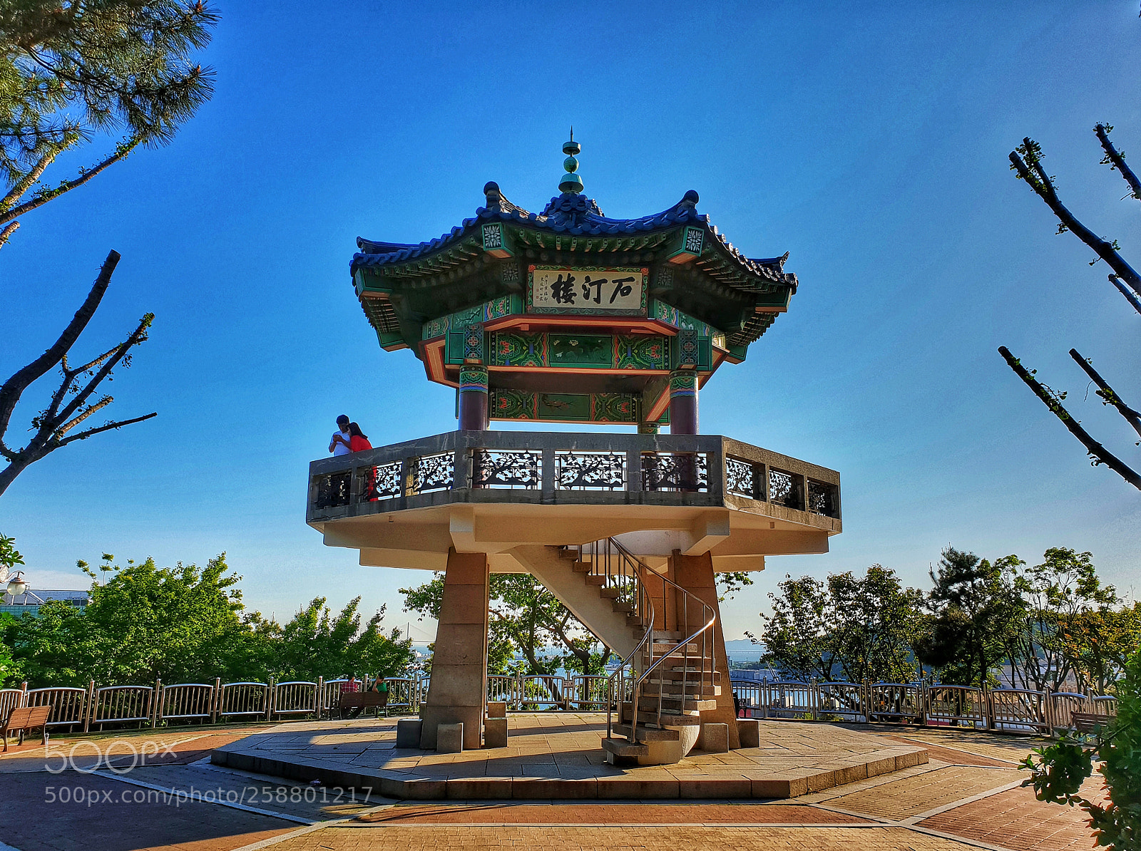 Samsung Galaxy S9+ sample photo. Chinese pavilion photography