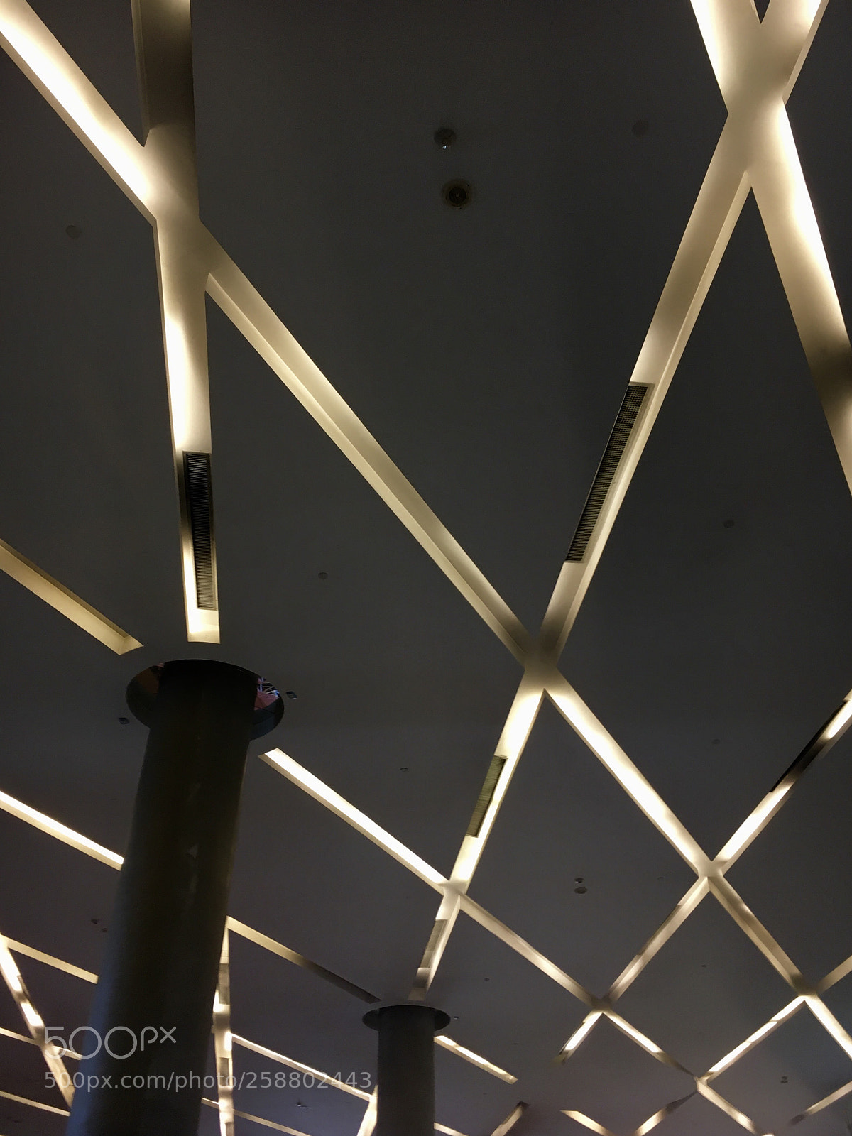 Apple iPhone 6s sample photo. Laser ceiling  photography
