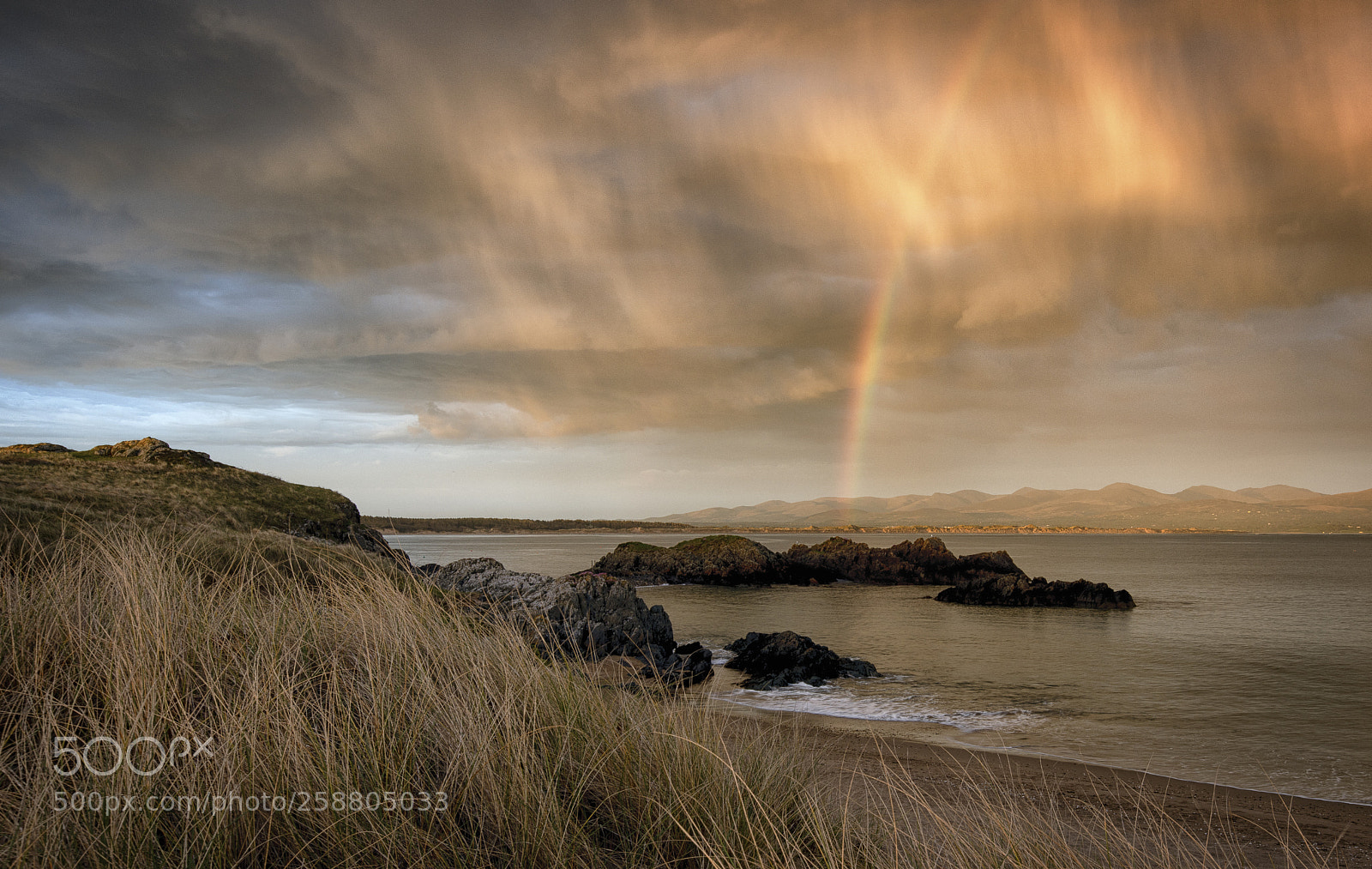 Sony a7R II sample photo. Storm approaching during sunset photography