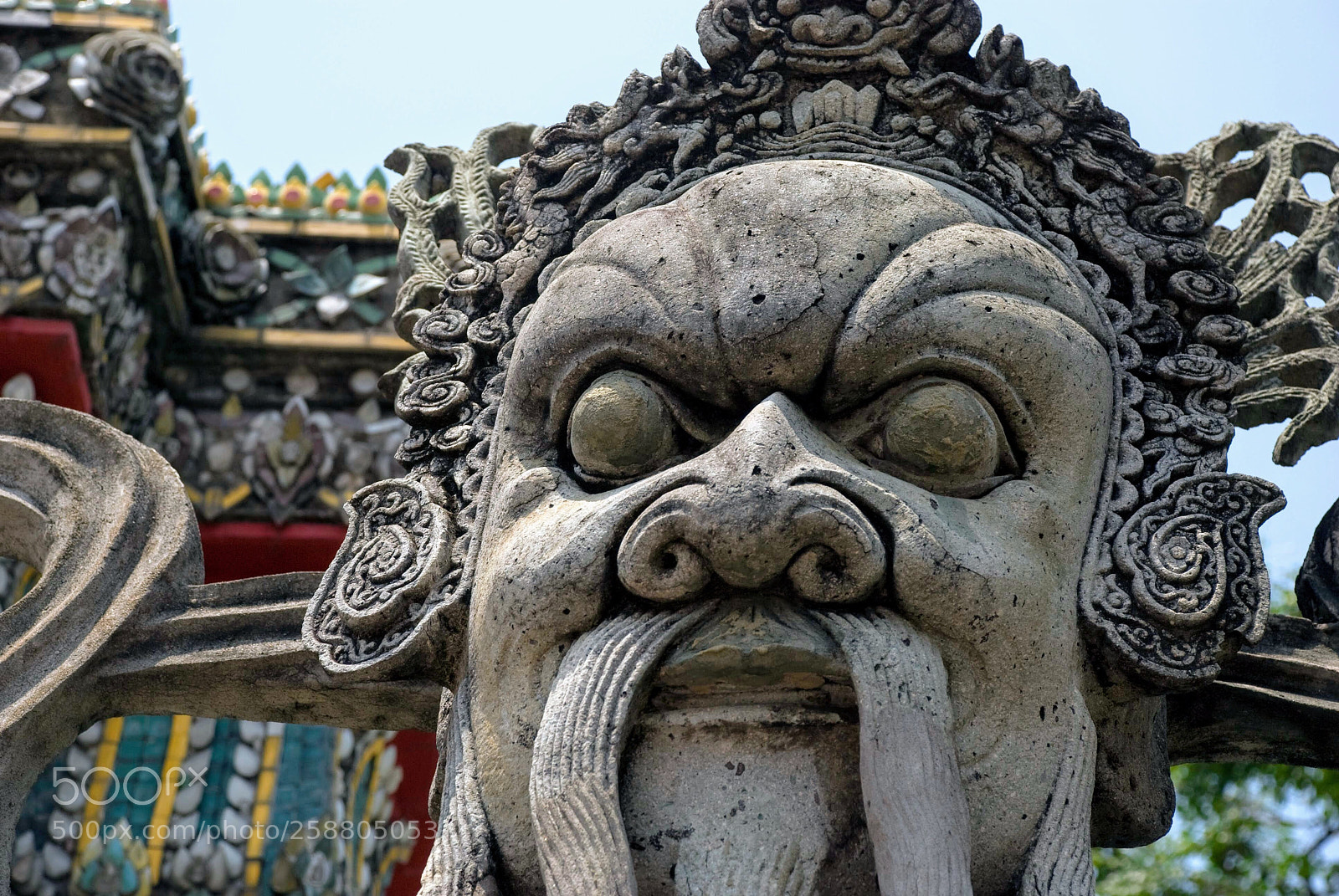 Nikon D80 sample photo. Buddhist statue photography