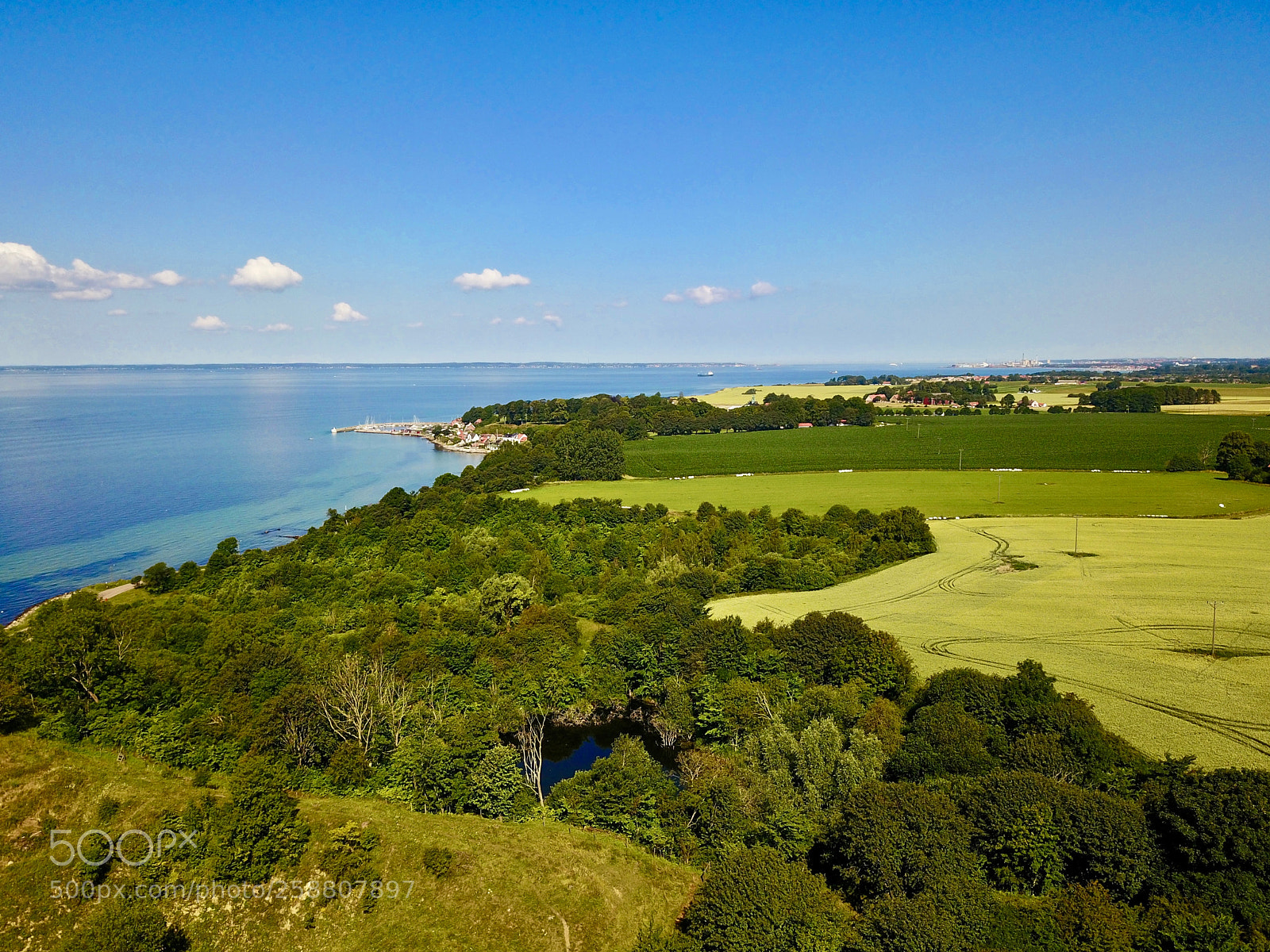 DJI FC220 sample photo. Aerial view over south photography