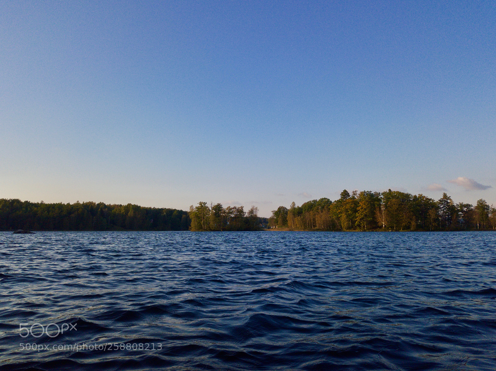 DJI FC220 sample photo. Lake in sweden with photography