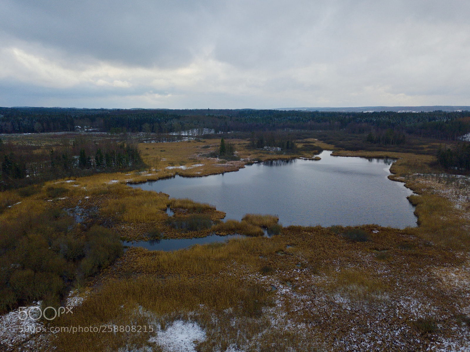 DJI FC220 sample photo. Lake in sweden with photography