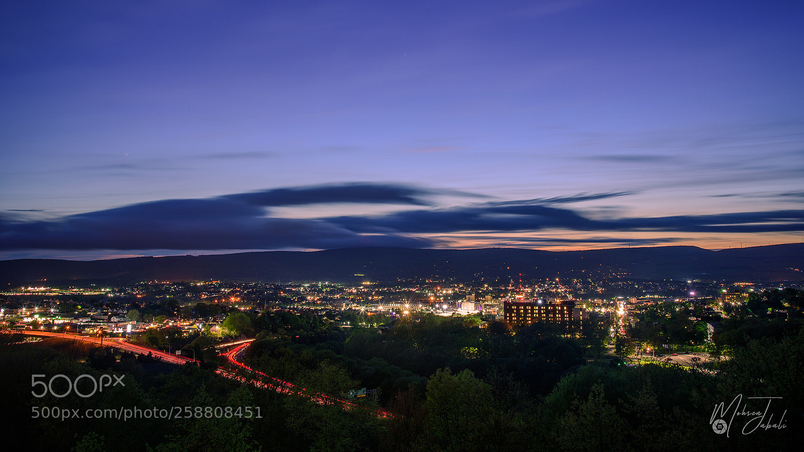 Nikon D750 sample photo. Scranton at night! photography